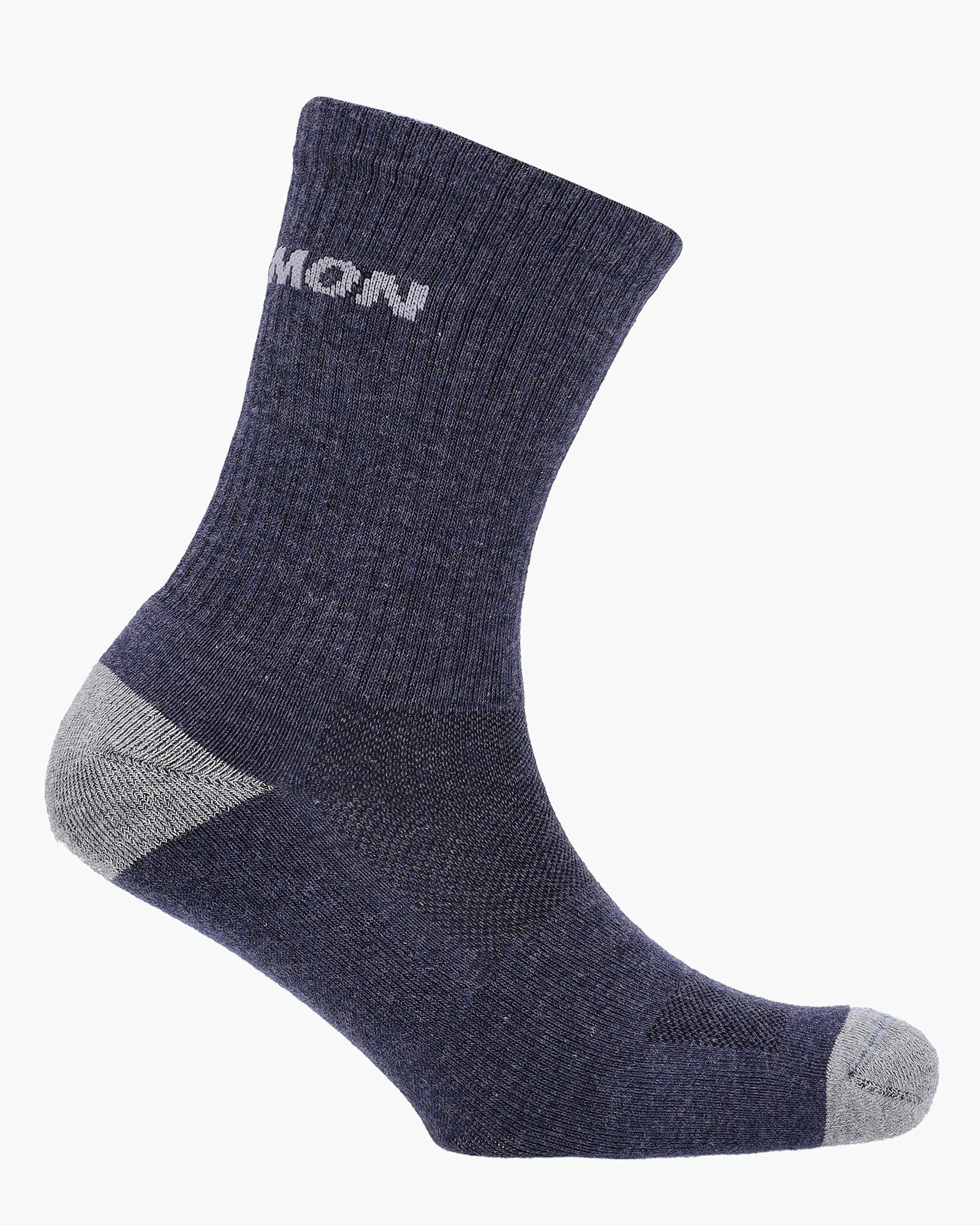 Salomon Men's Evasion Crew Socks -  Navy
