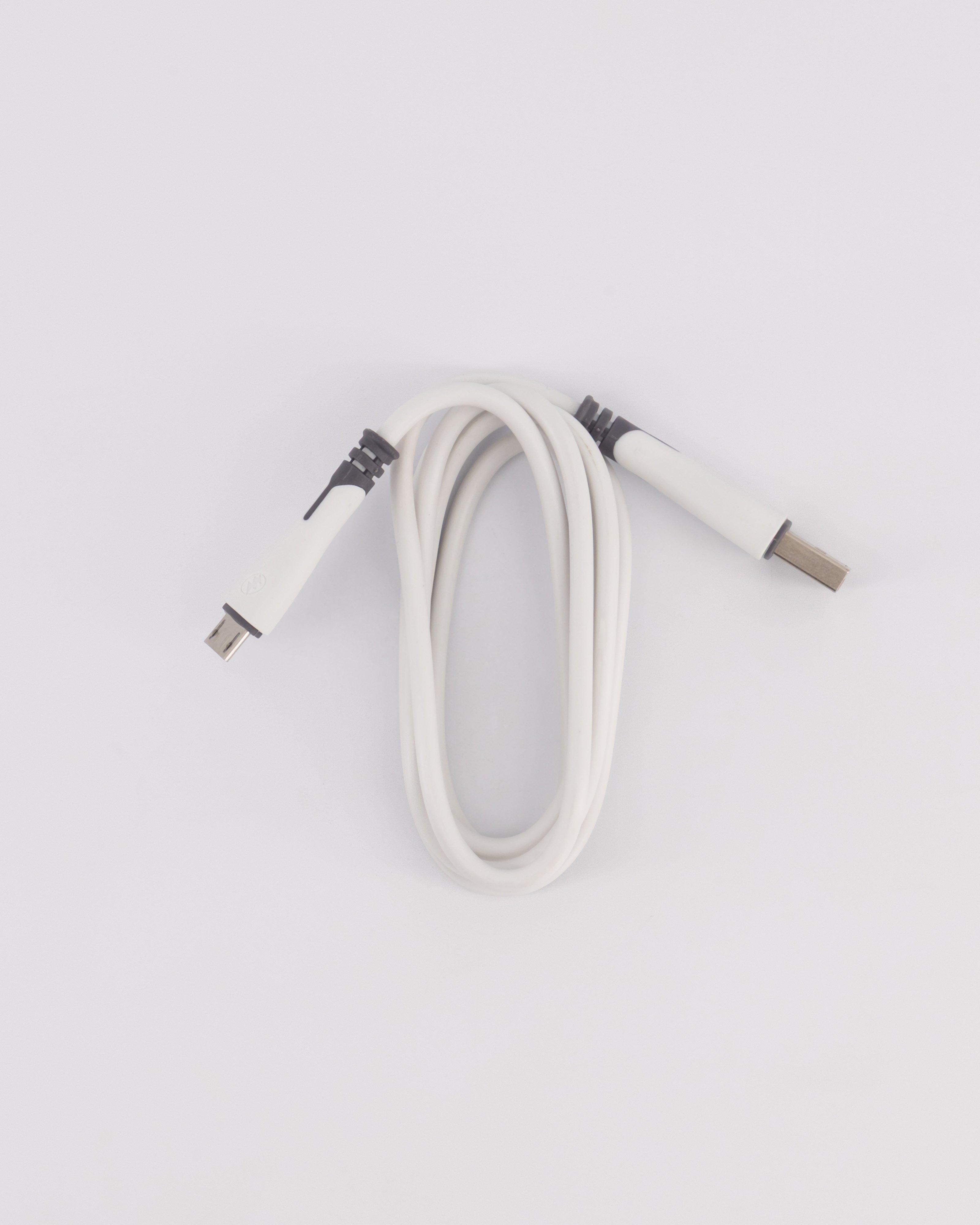 BiRST 1 Meter Micro USB Charging Cable -  White