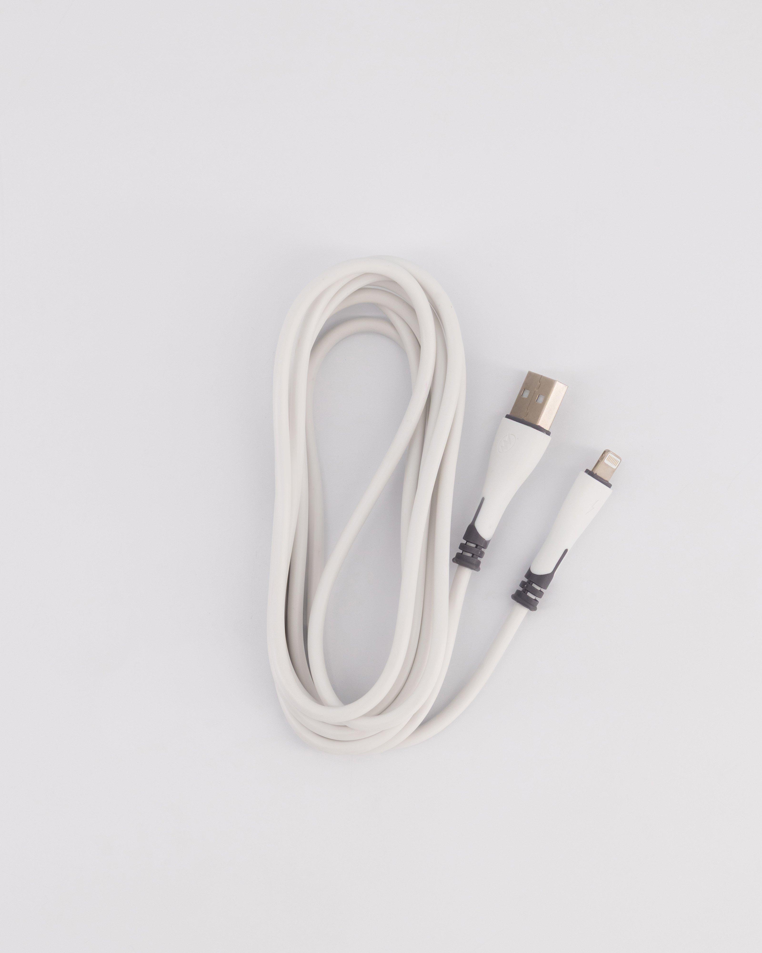 BiRST 2Meter Lightning Charging Cable -  White