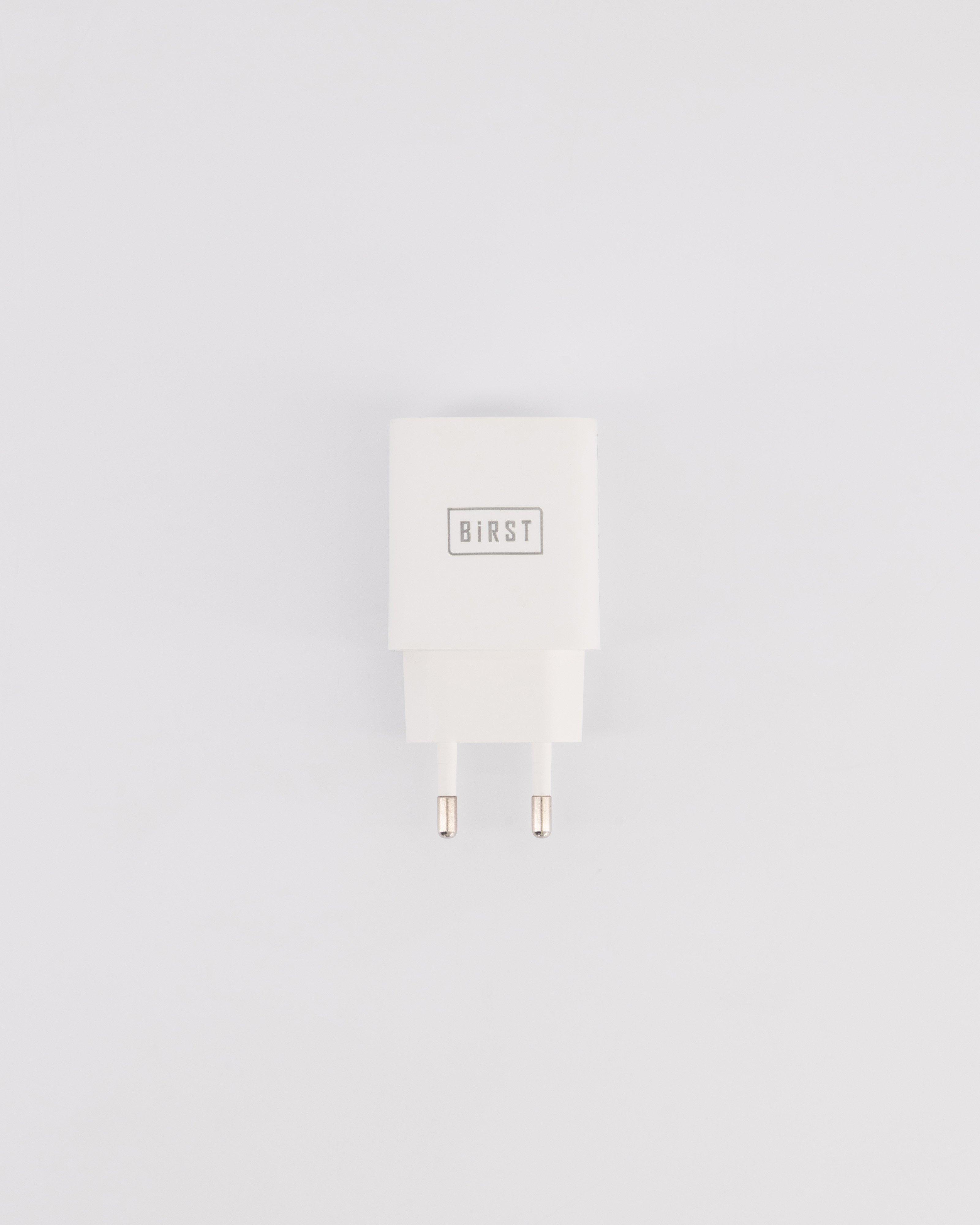 BiRST Dual USB Wall Charger -  White