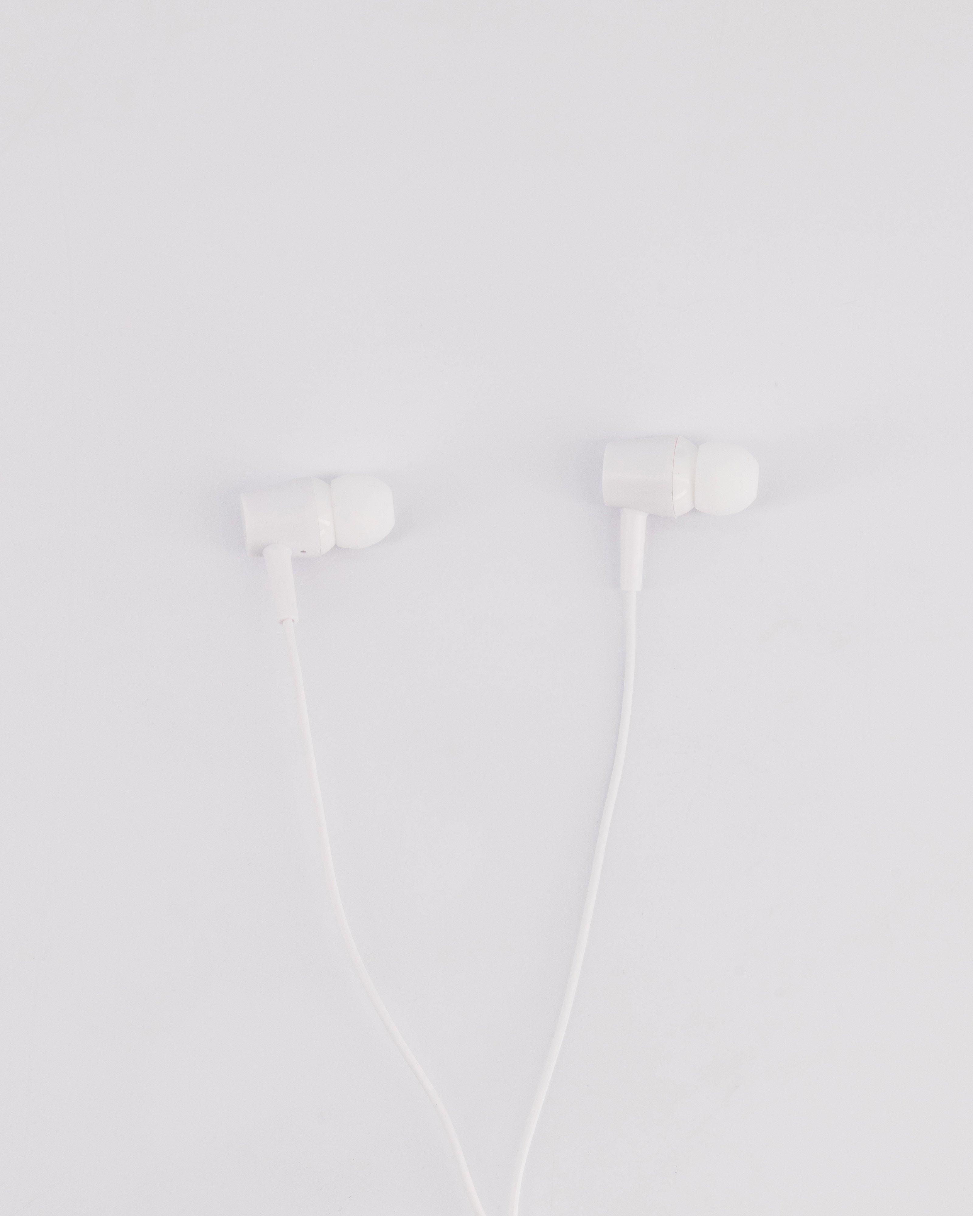 BiRST 3.5mm Stereo Earphones -  White