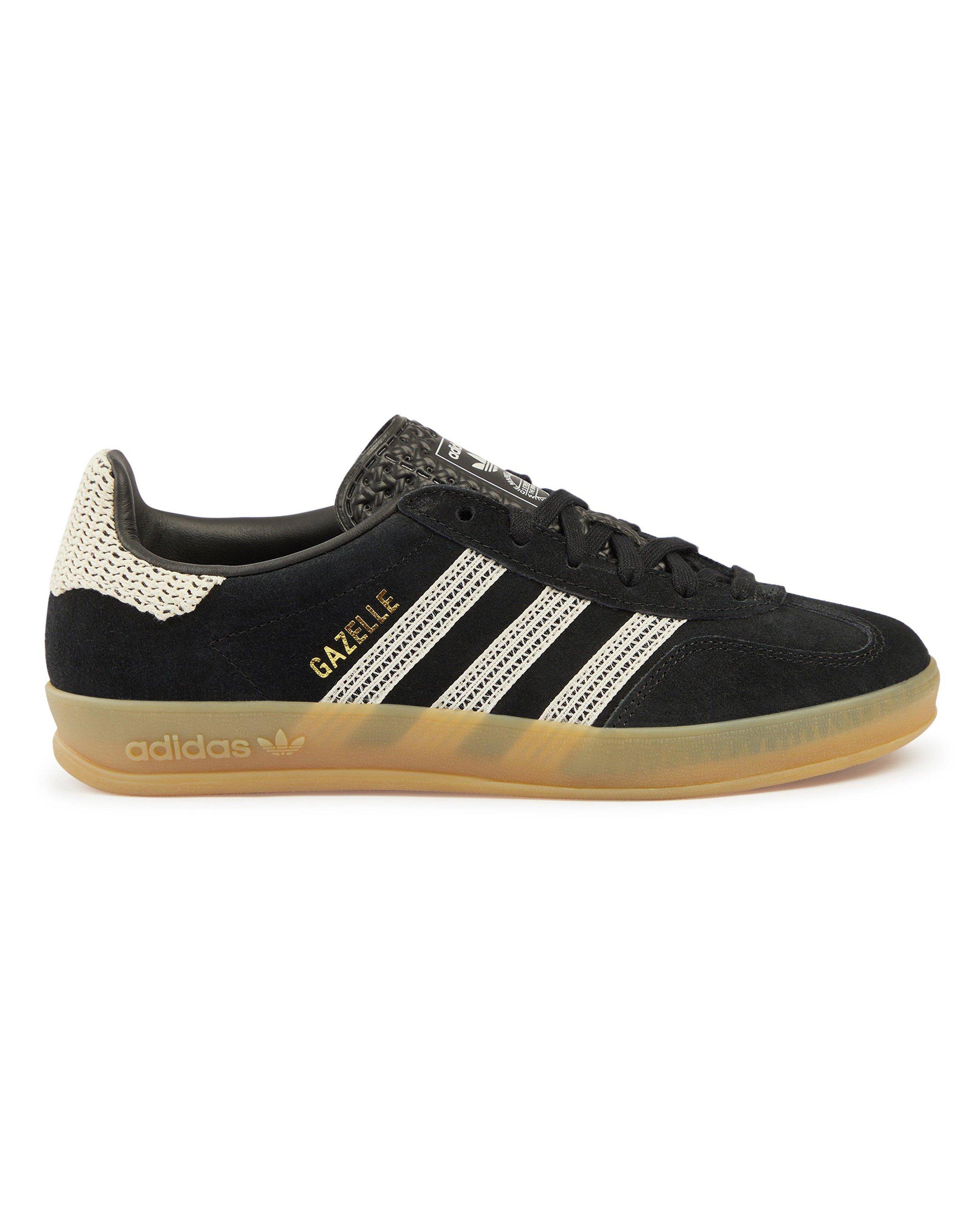 adidas Gazelle Indoor Sneaker -  Black