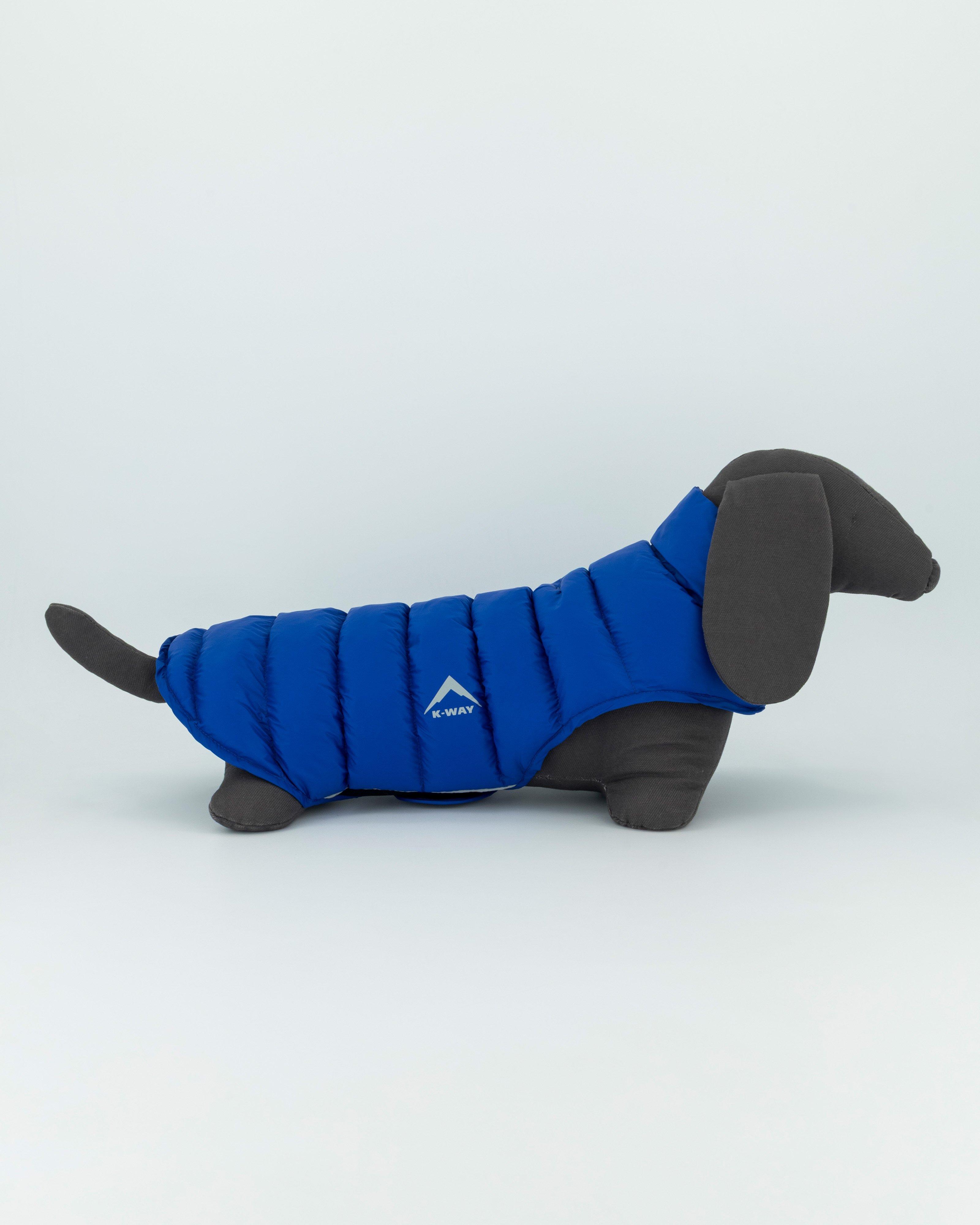 K-Way Small Dog Puffer Jacket Small -  Mid Blue
