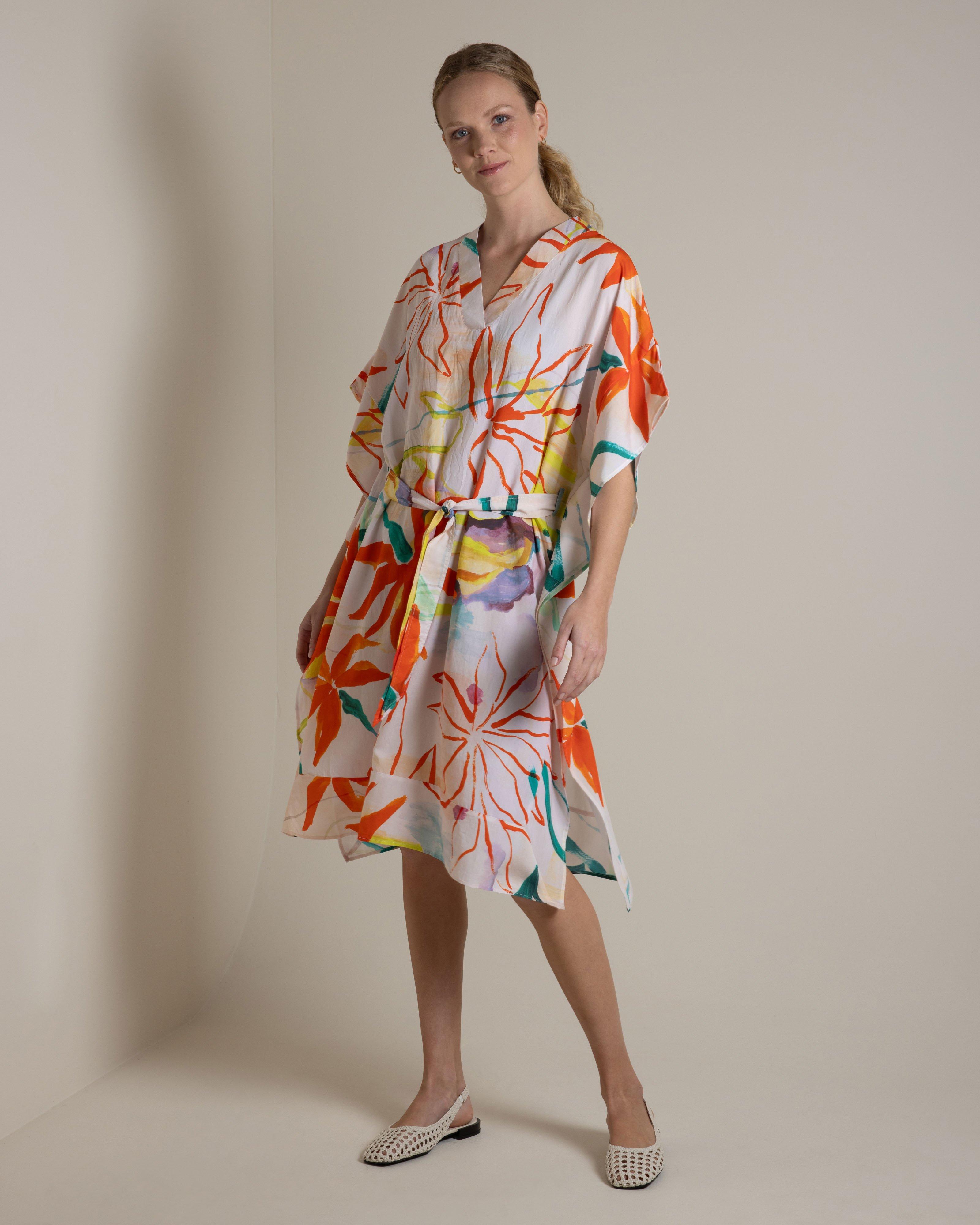 Seneca Floral Kaftan -  Assorted