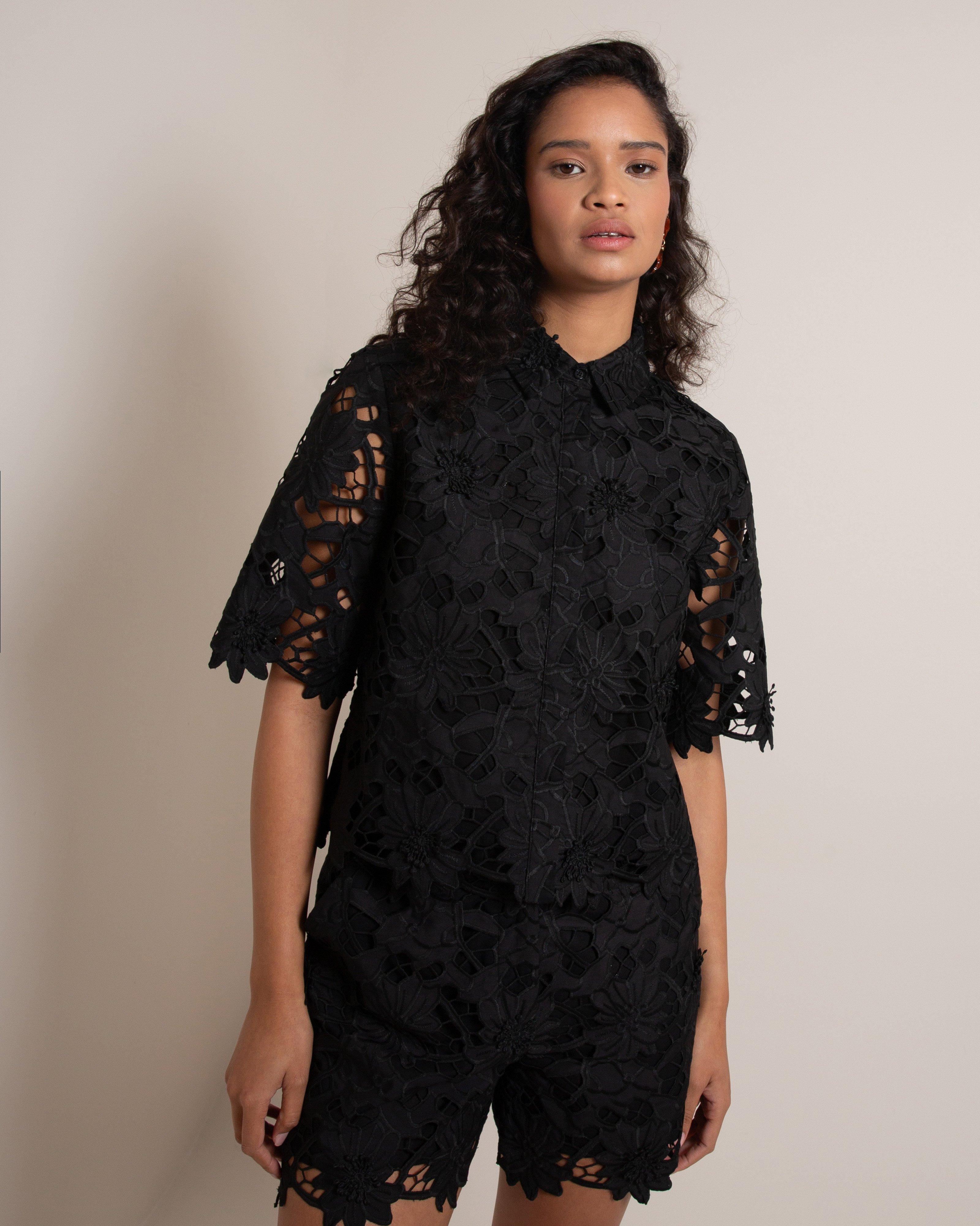 Jordan Lace Shirt - Poetry Clothing Store