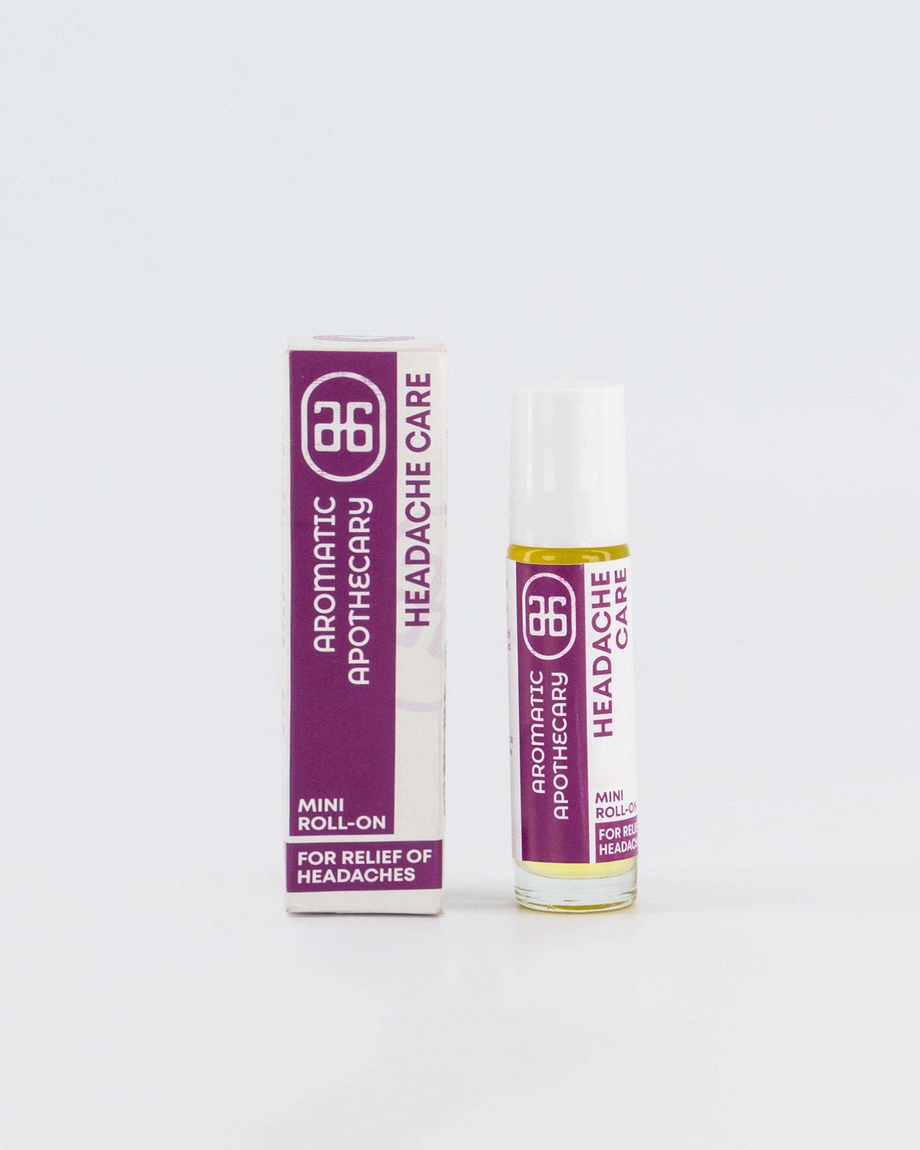 Aromatic Apothecary 10ml Headache Care Mini Roll-On -  No Colour