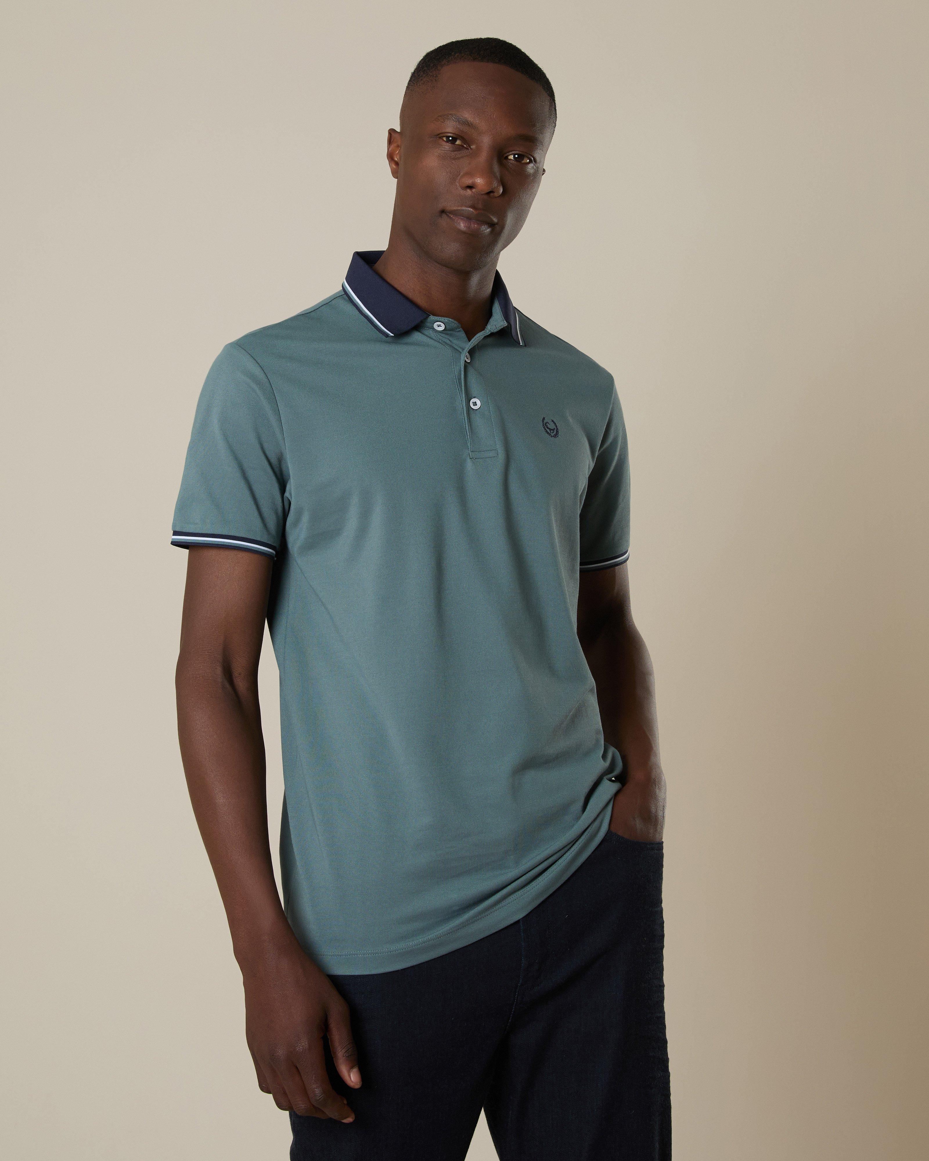 Old Khaki Didi Tech Polo Shirt -  Sage