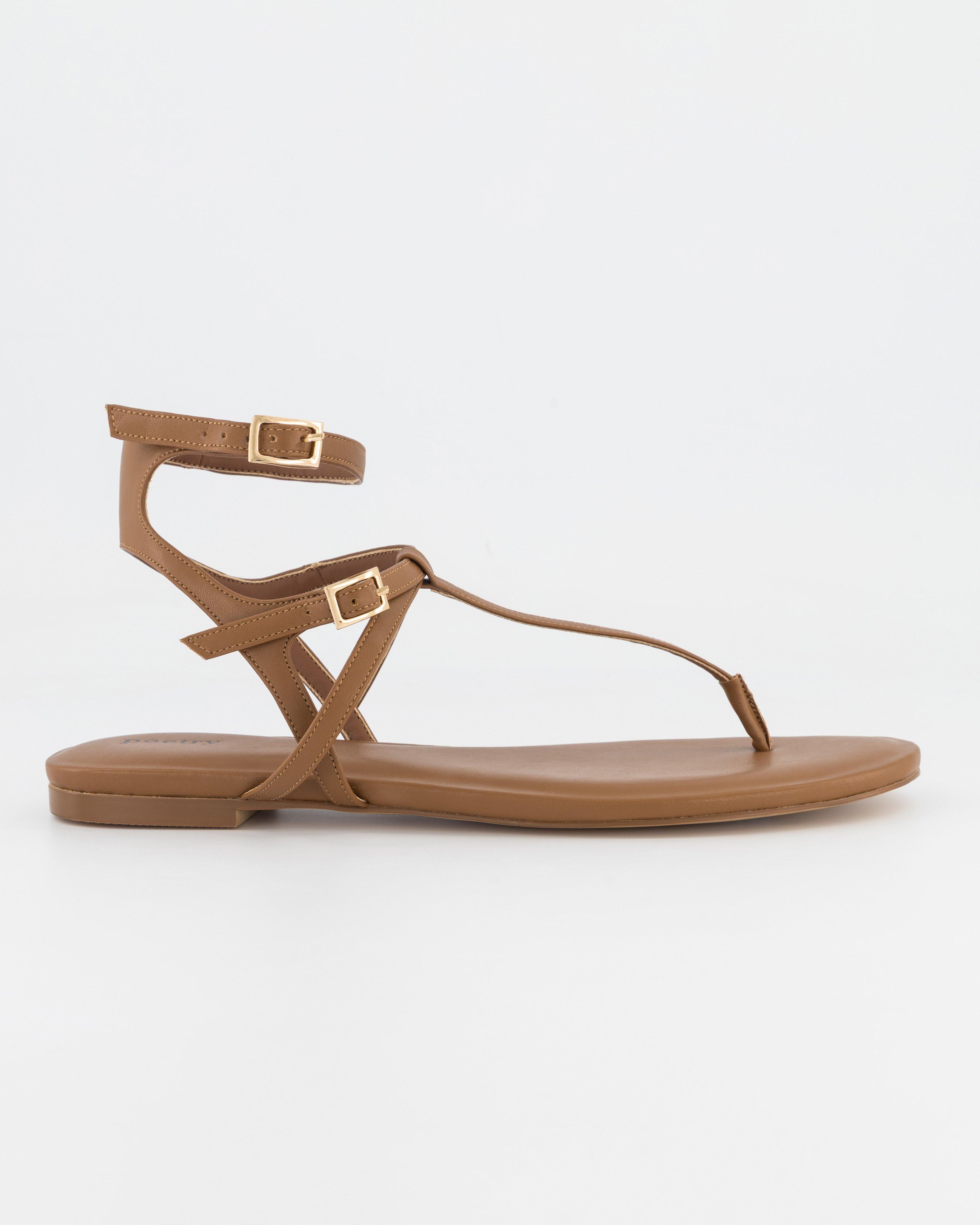  Candra Strappy Sandal -  Tan