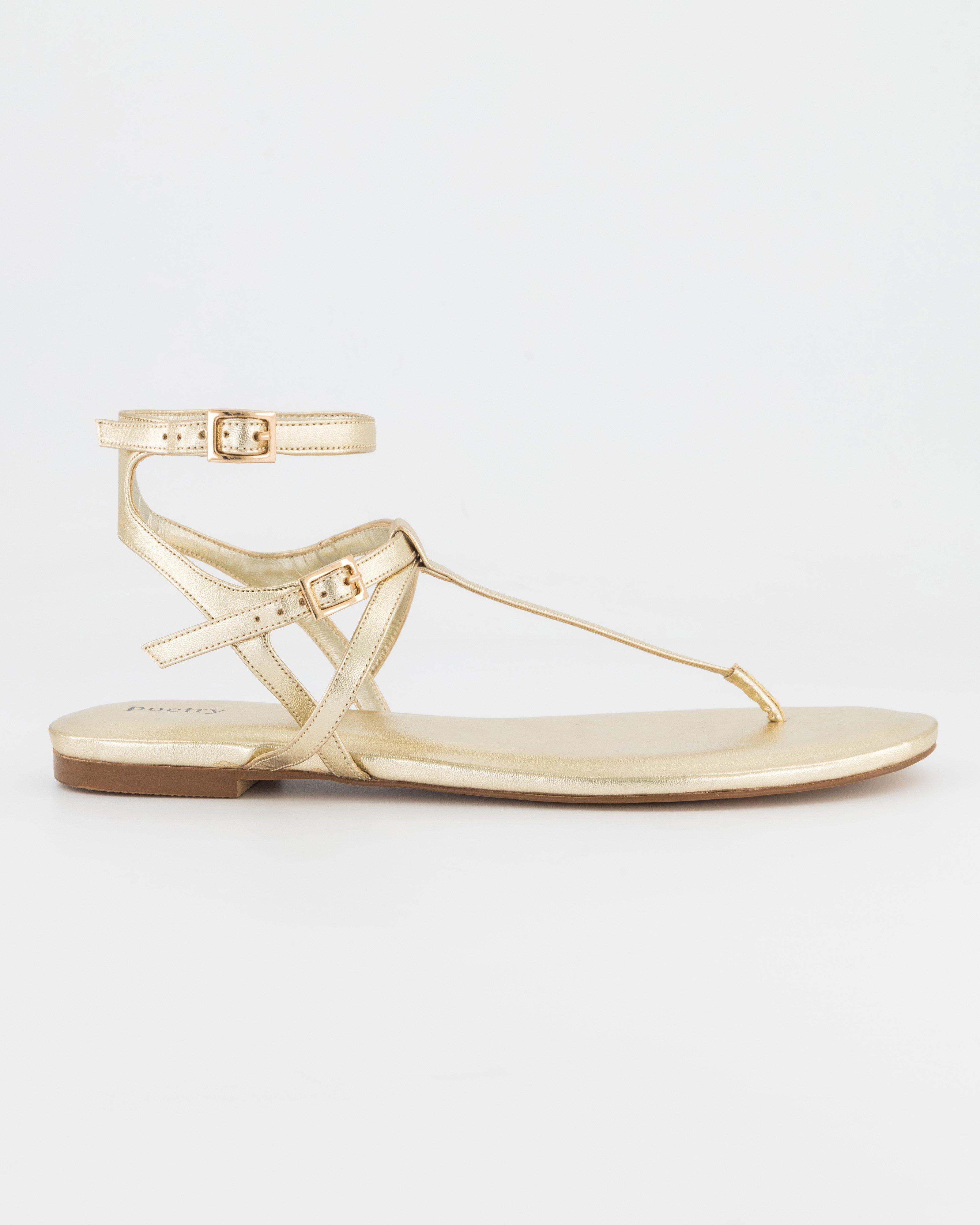  Candra Strappy Sandal -  Gold