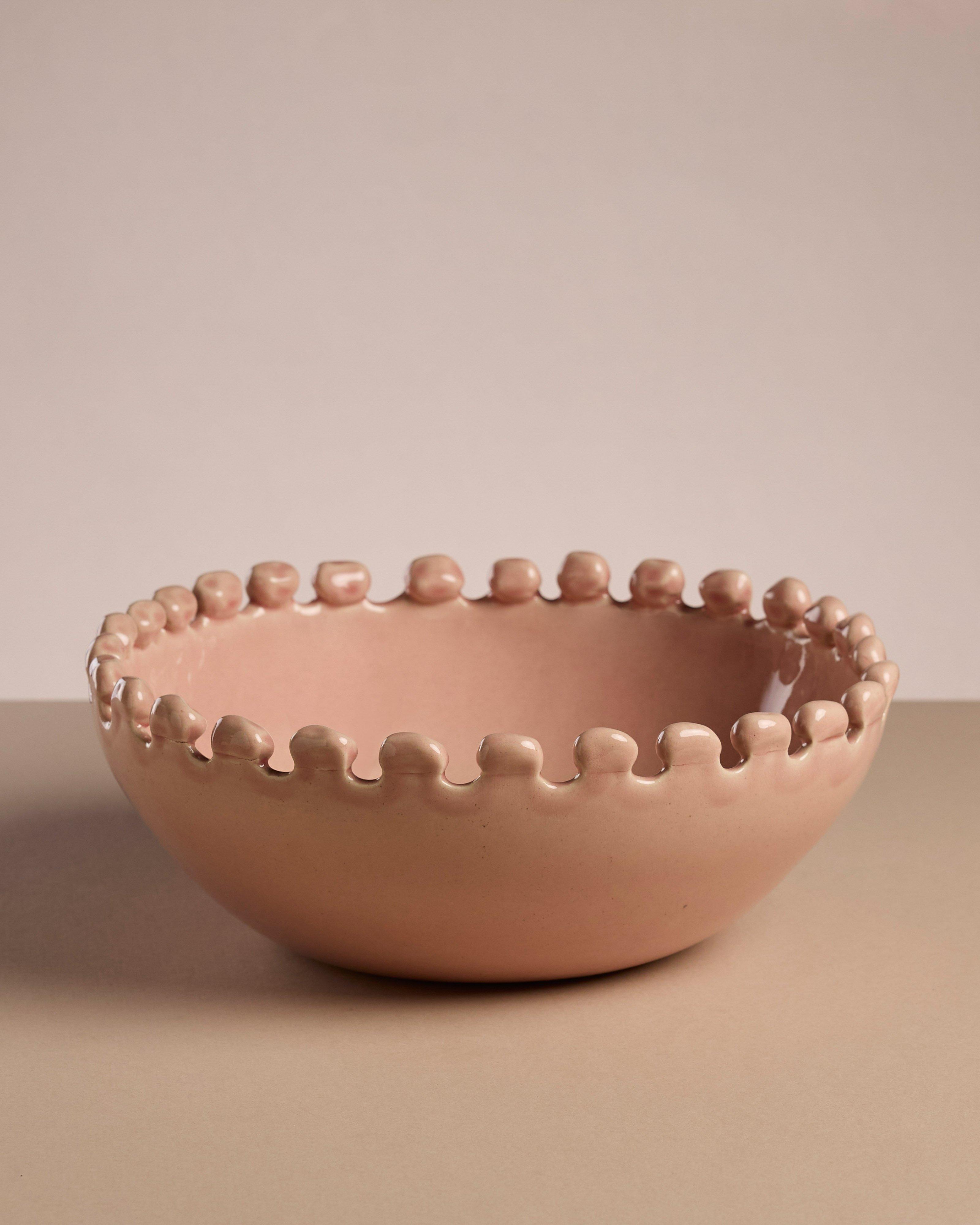 Malibu Large Bobble Bowl -  Pink