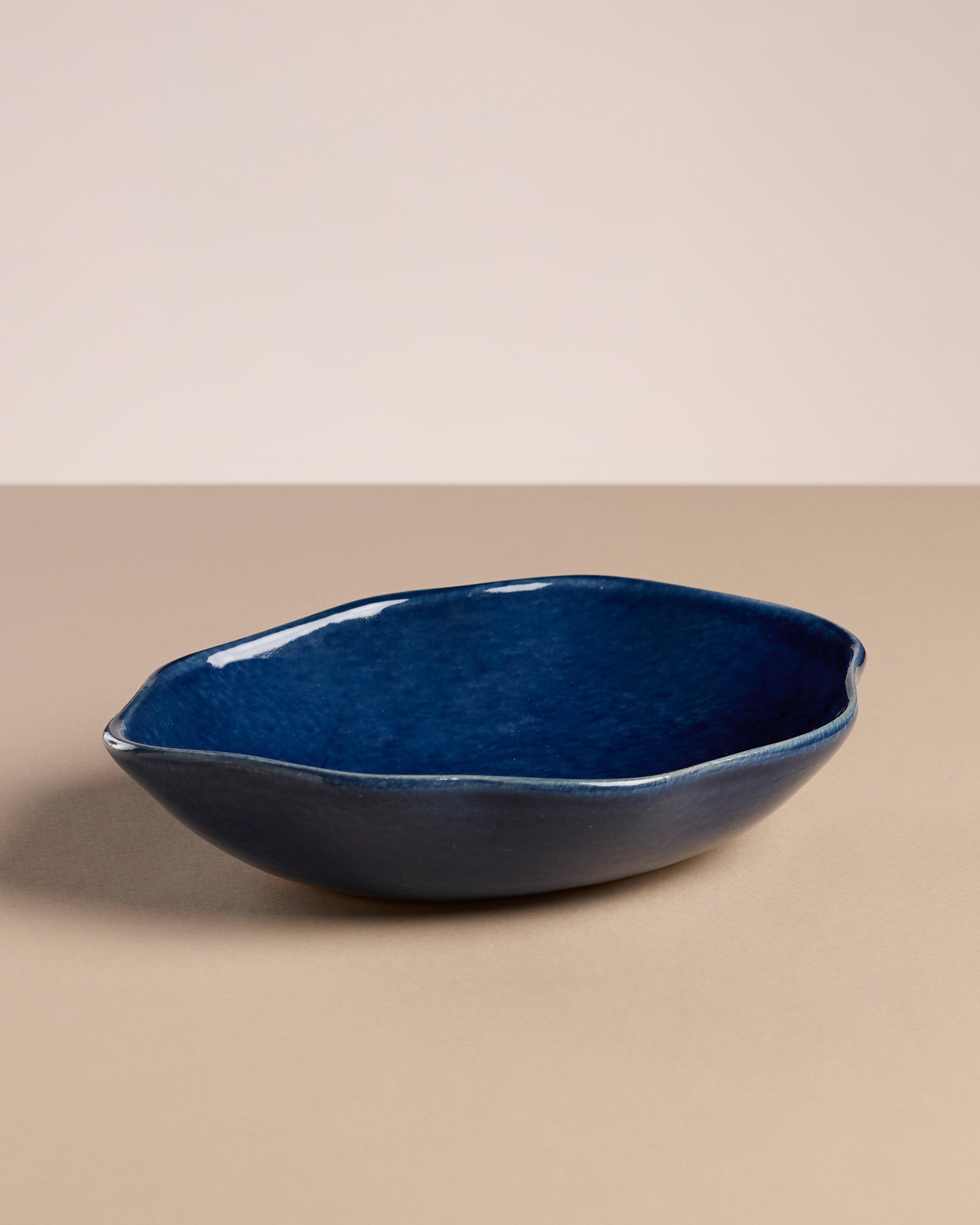 Flutter Small Oval Bowl -  Milk