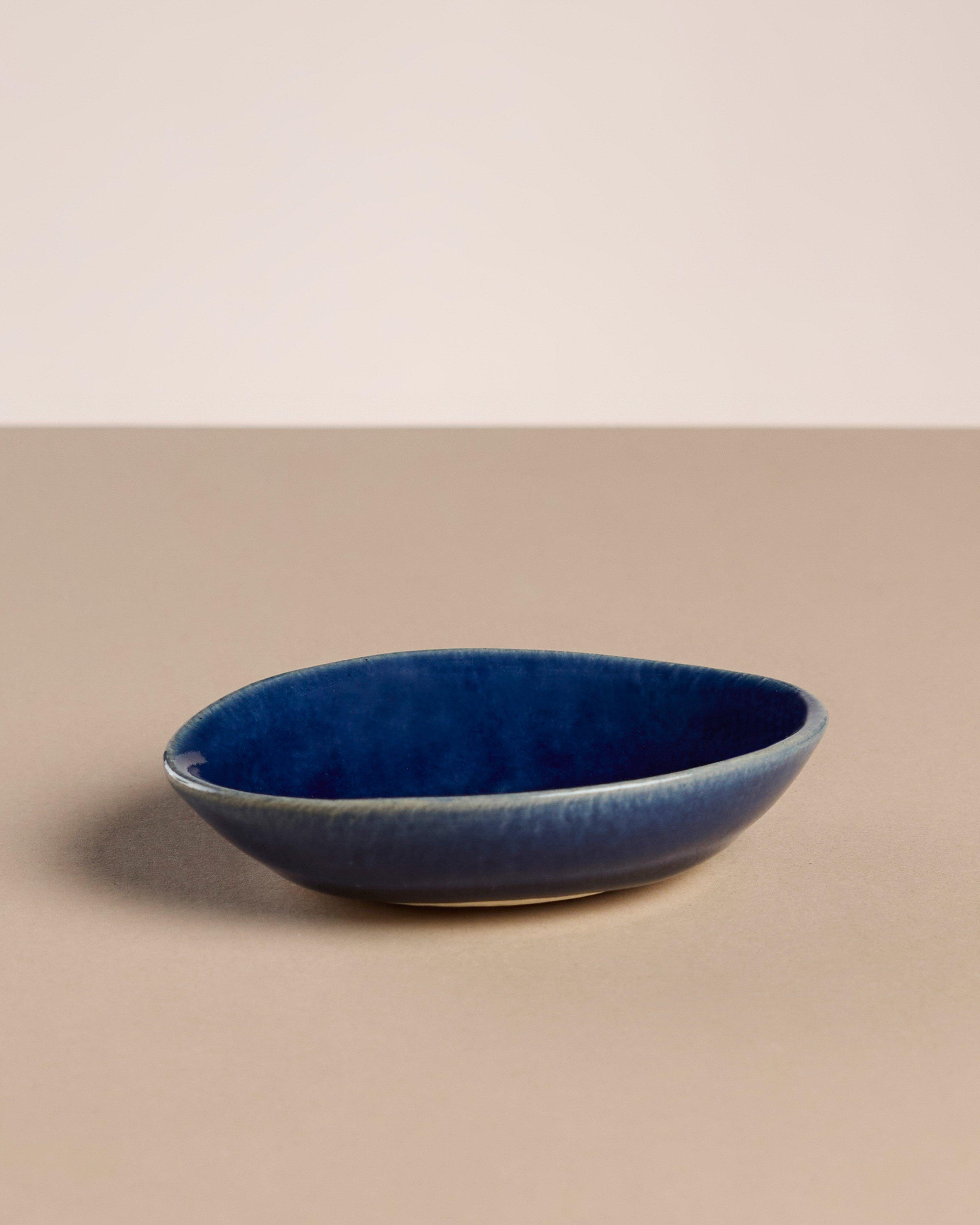 Oval Condiment Bowl -  Green