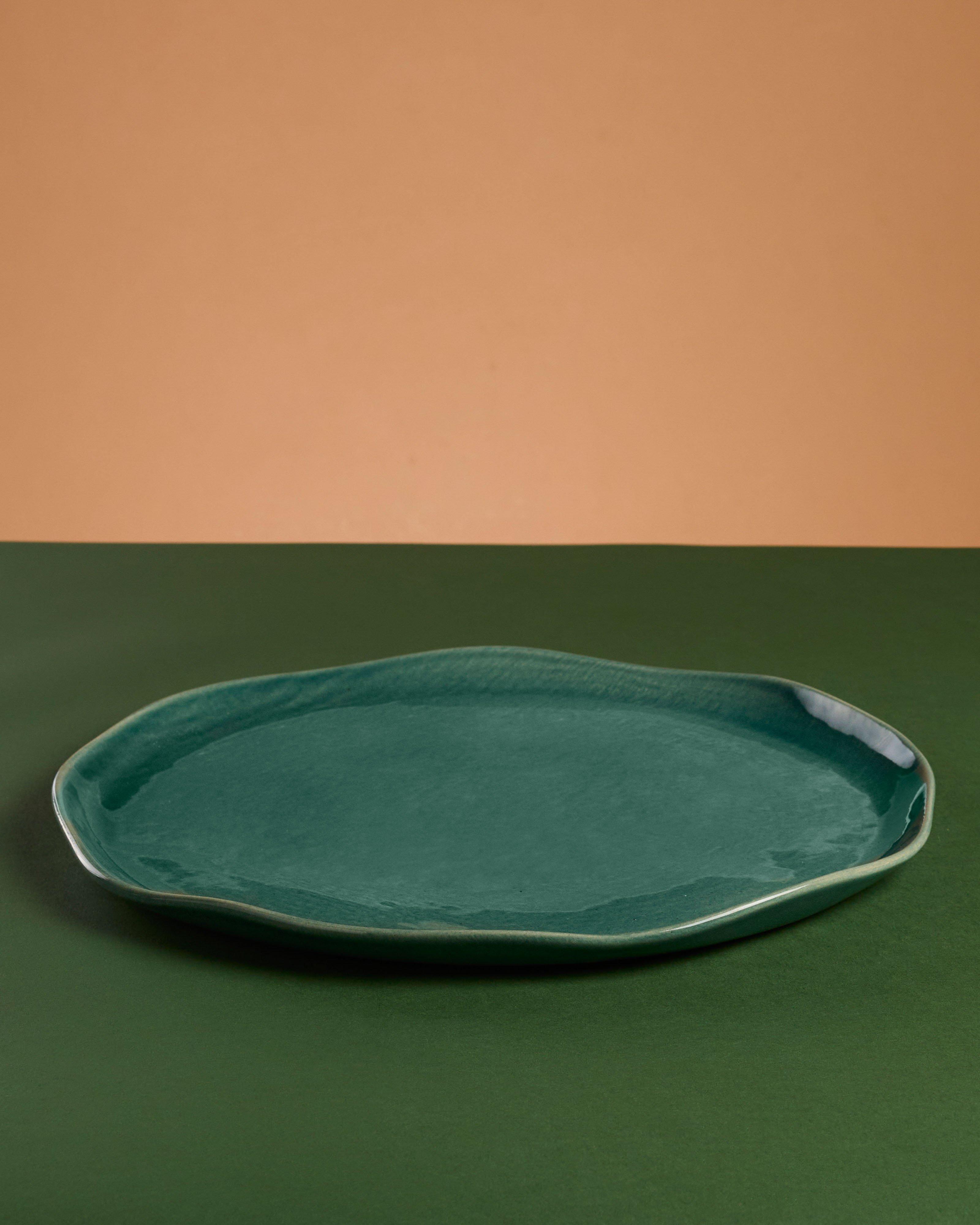 Drunken Platter -  Teal