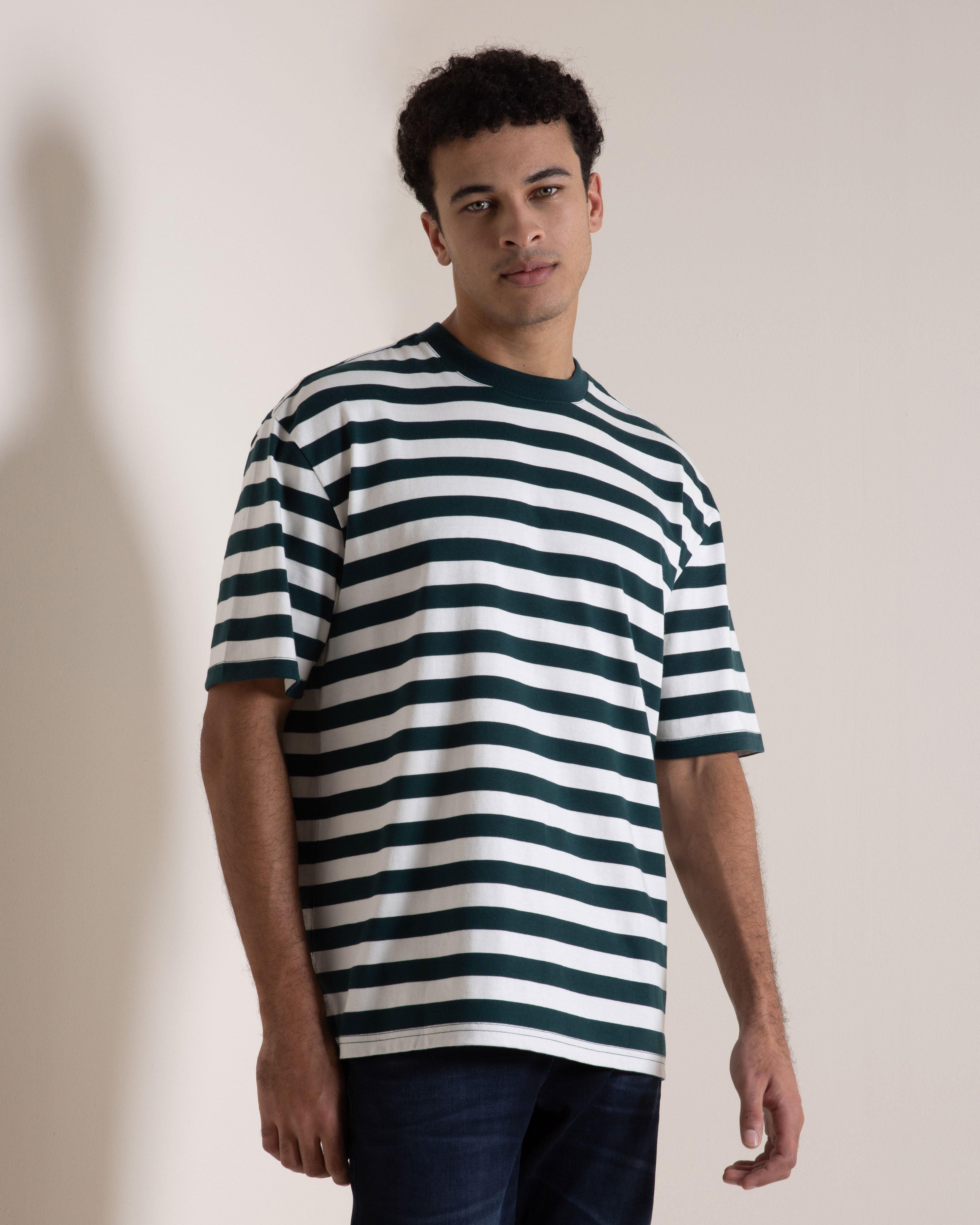 Men's Dillon Striped T-shirt | Old Khaki