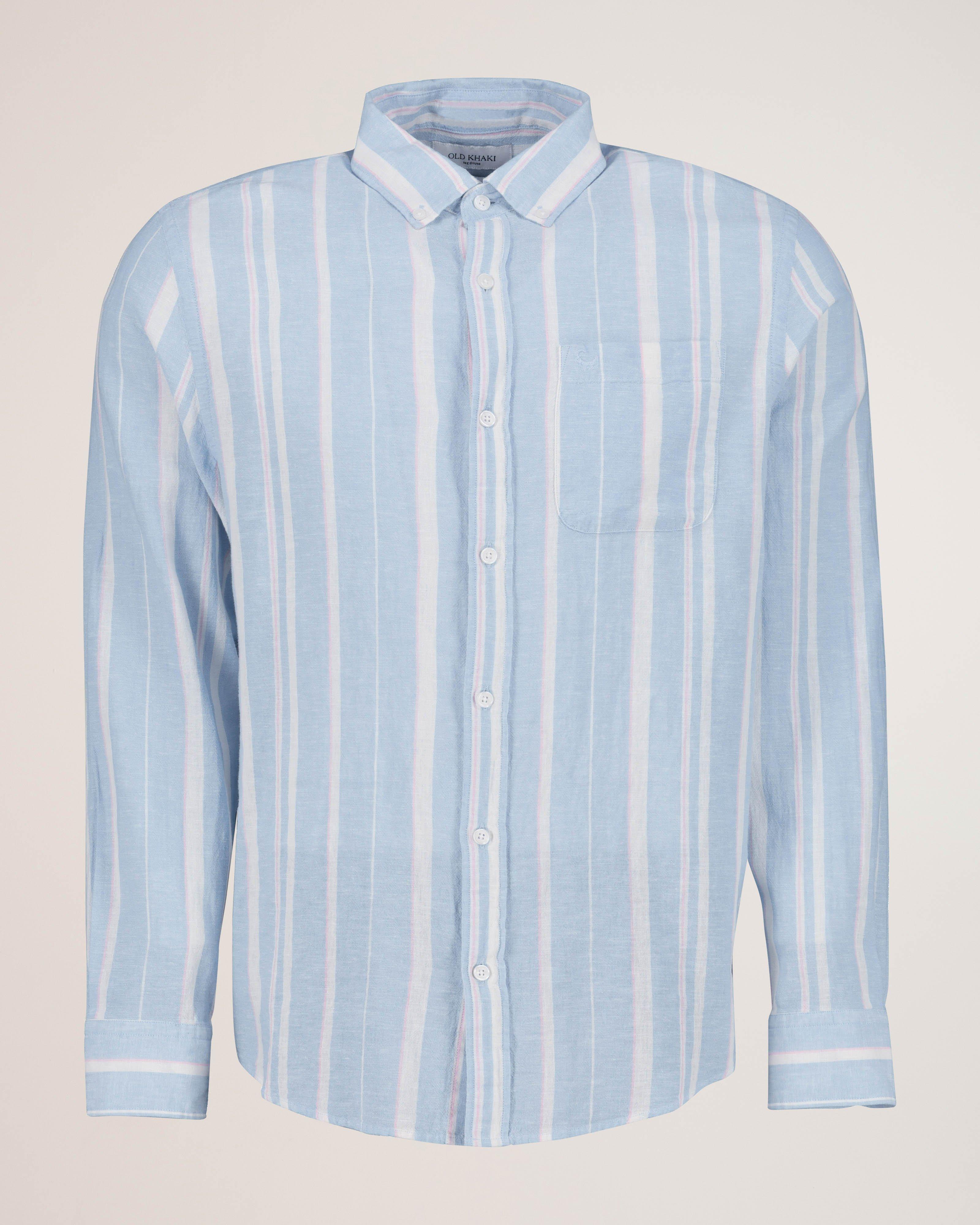 L'Appartement 　STATE SIDE Stripe Shirt Shirt Archives - Twill with Design Stripe with Design Stripe
