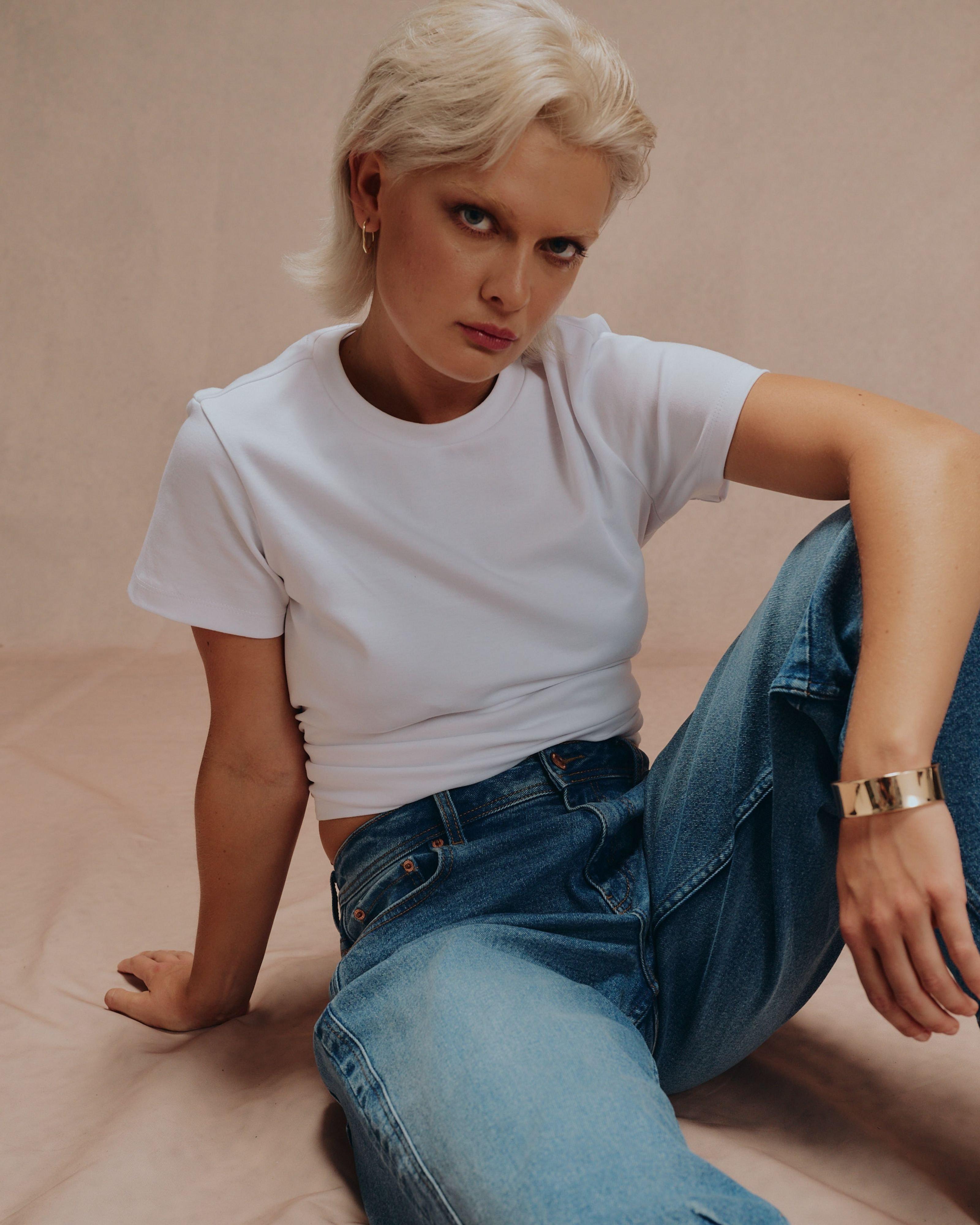Women's Mazz Fitted T-Shirt | Old Khaki