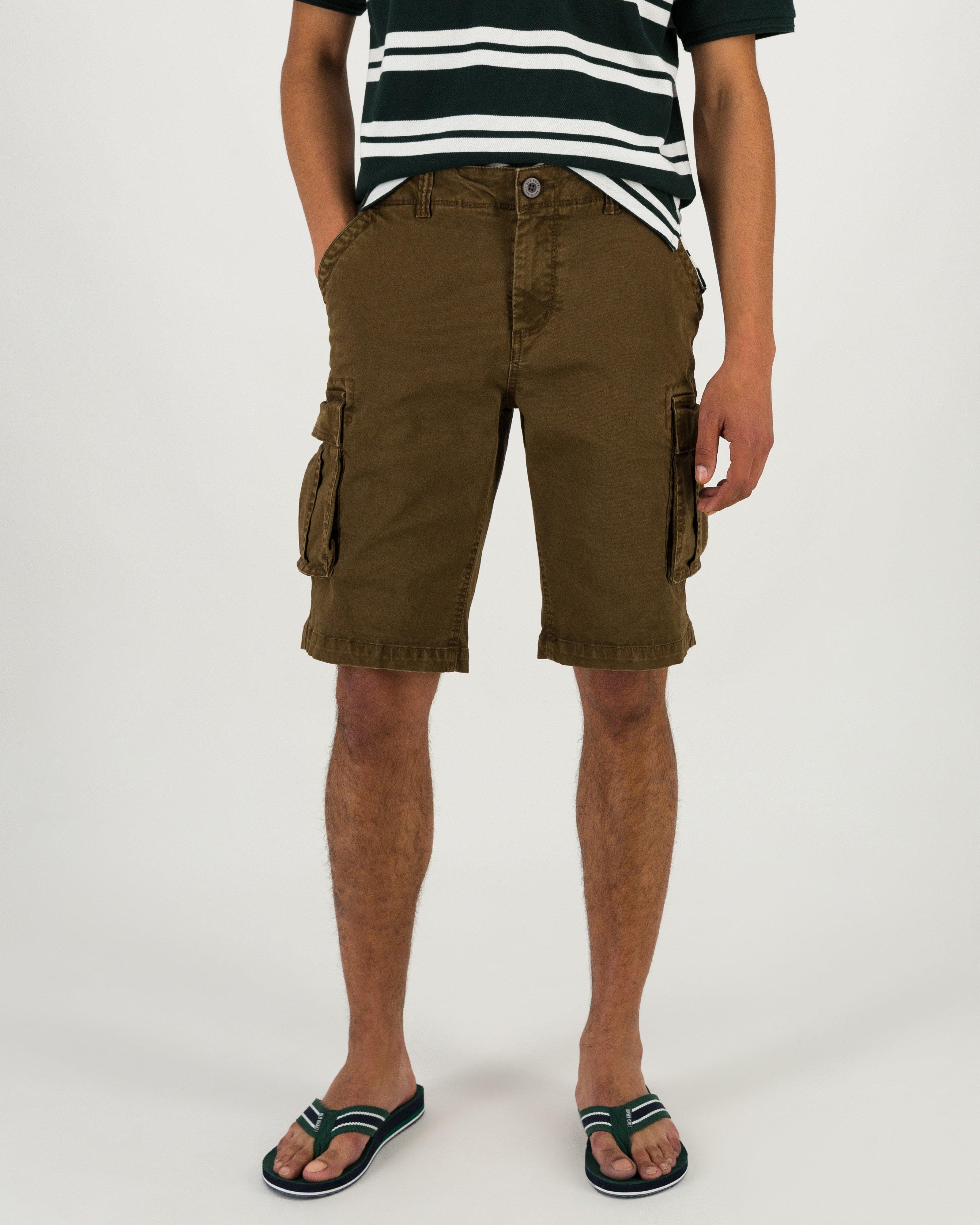 Old Khaki Men's Adrian Utility Shorts -  Chocolate
