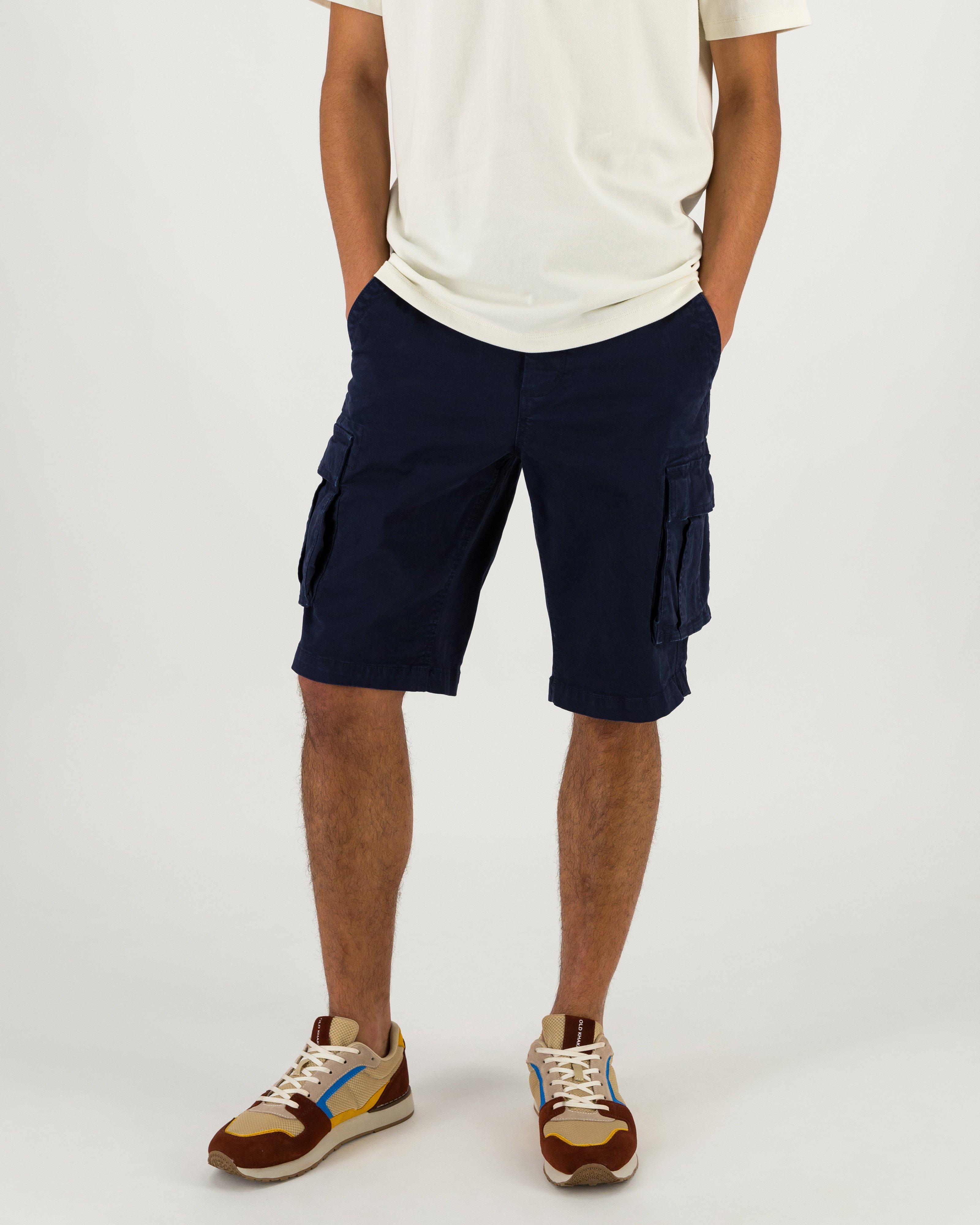 Old Khaki Men's Adrian Utility Shorts -  Navy
