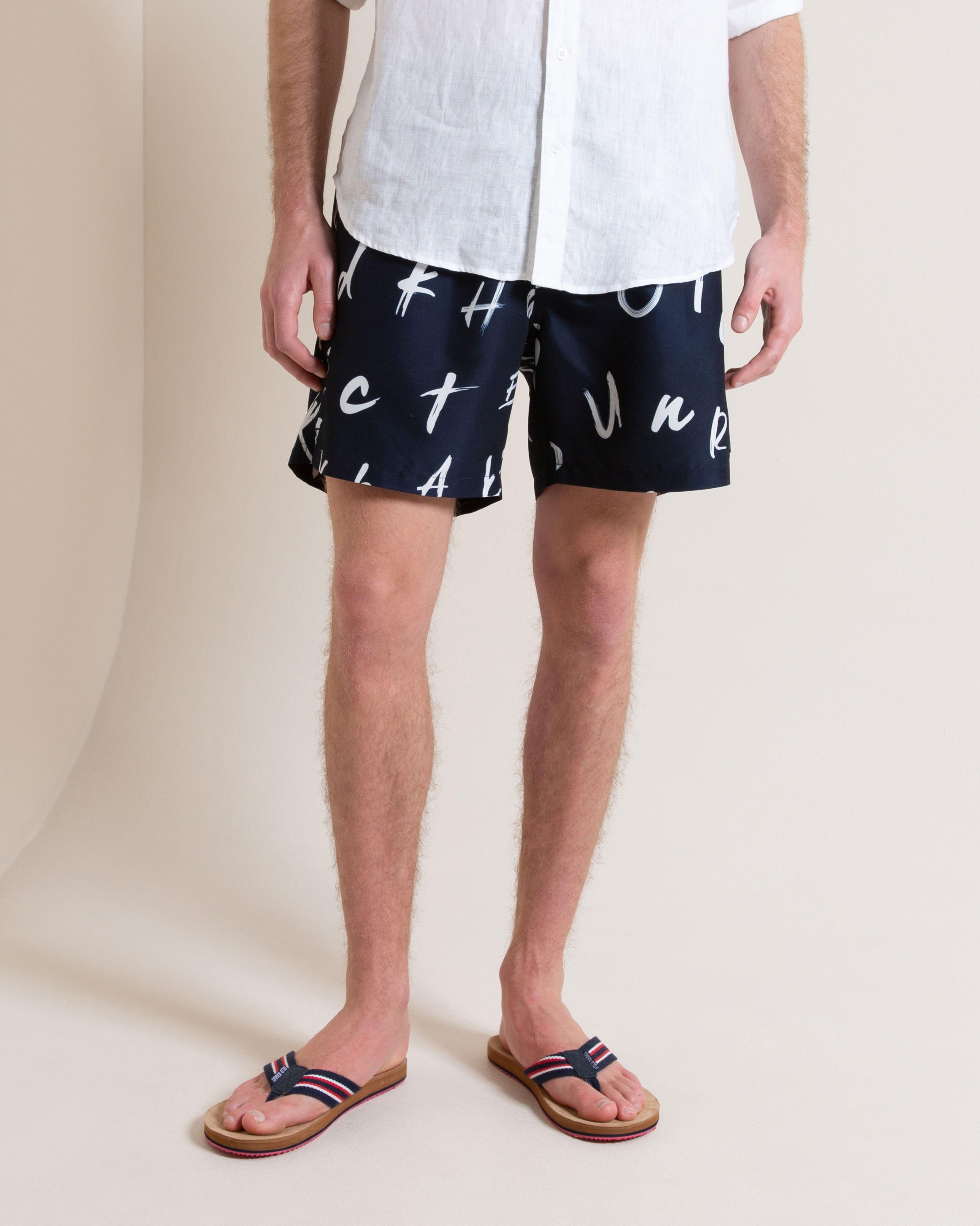 Old Khaki Men’s Keane Swim Shorts -  Navy