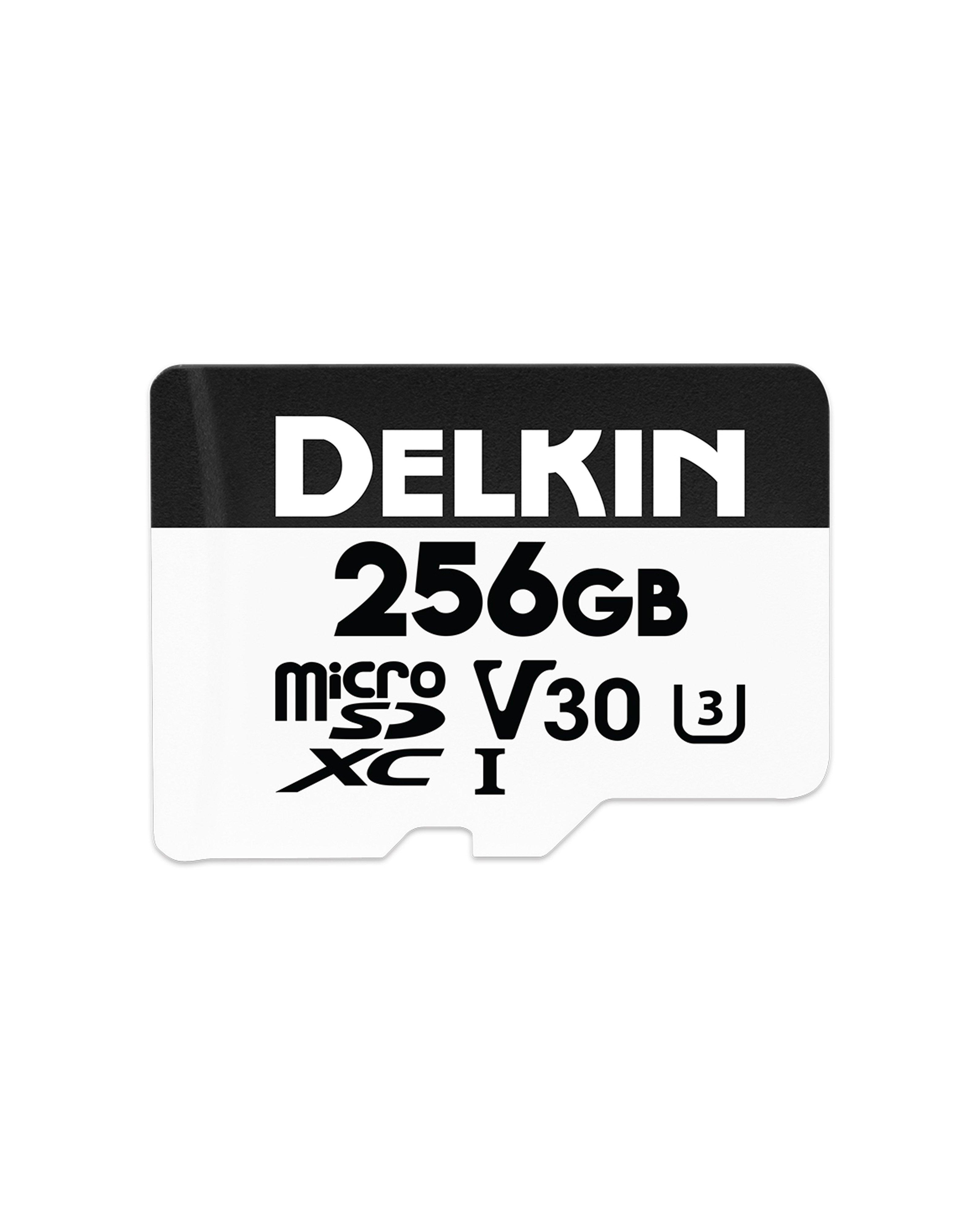 Delkin Devices 256GB Hyperspeed UHS I SDXC Memory Card -  White