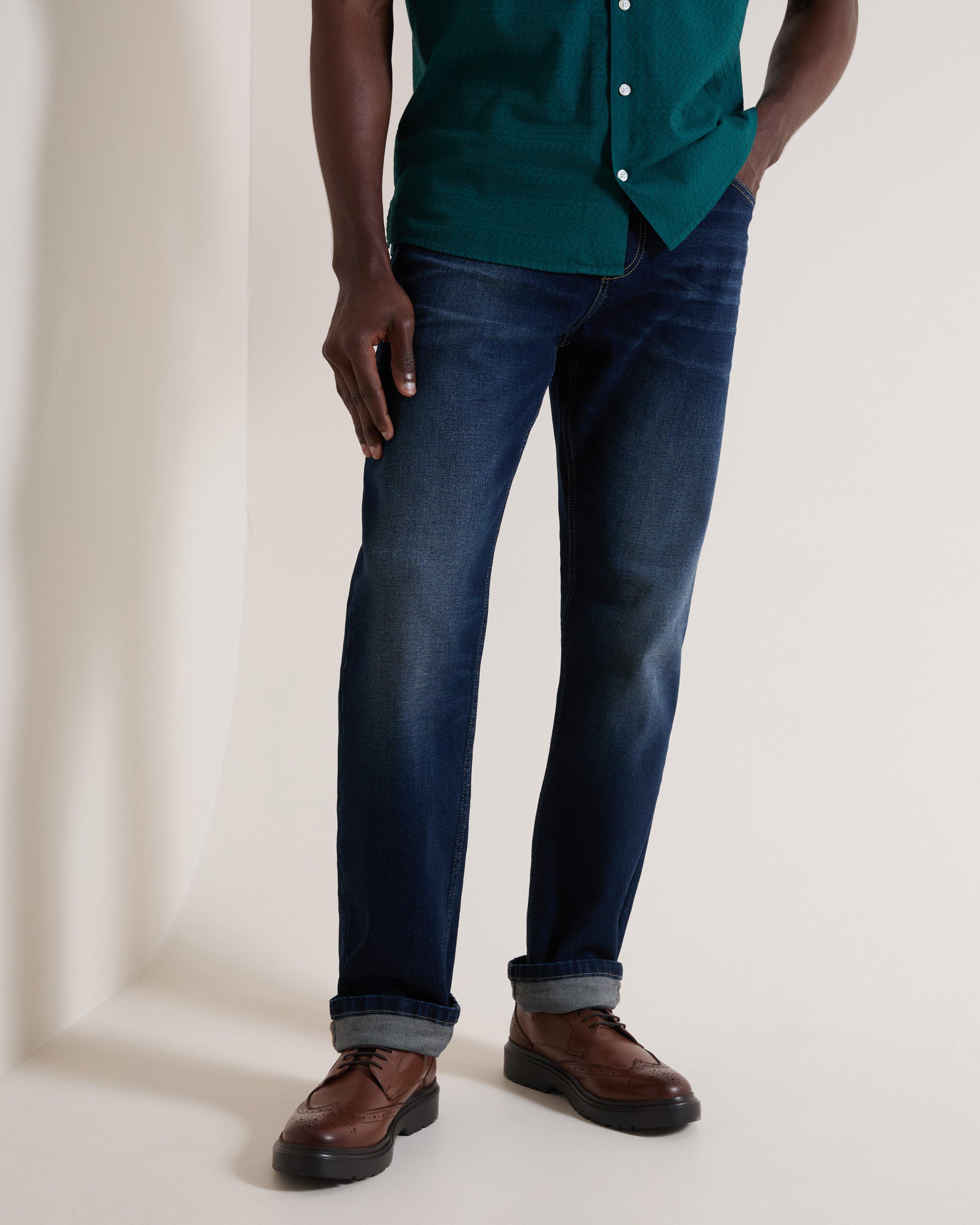 Old Khaki Men's Jordy Essential Straight Jeans -  Indigo