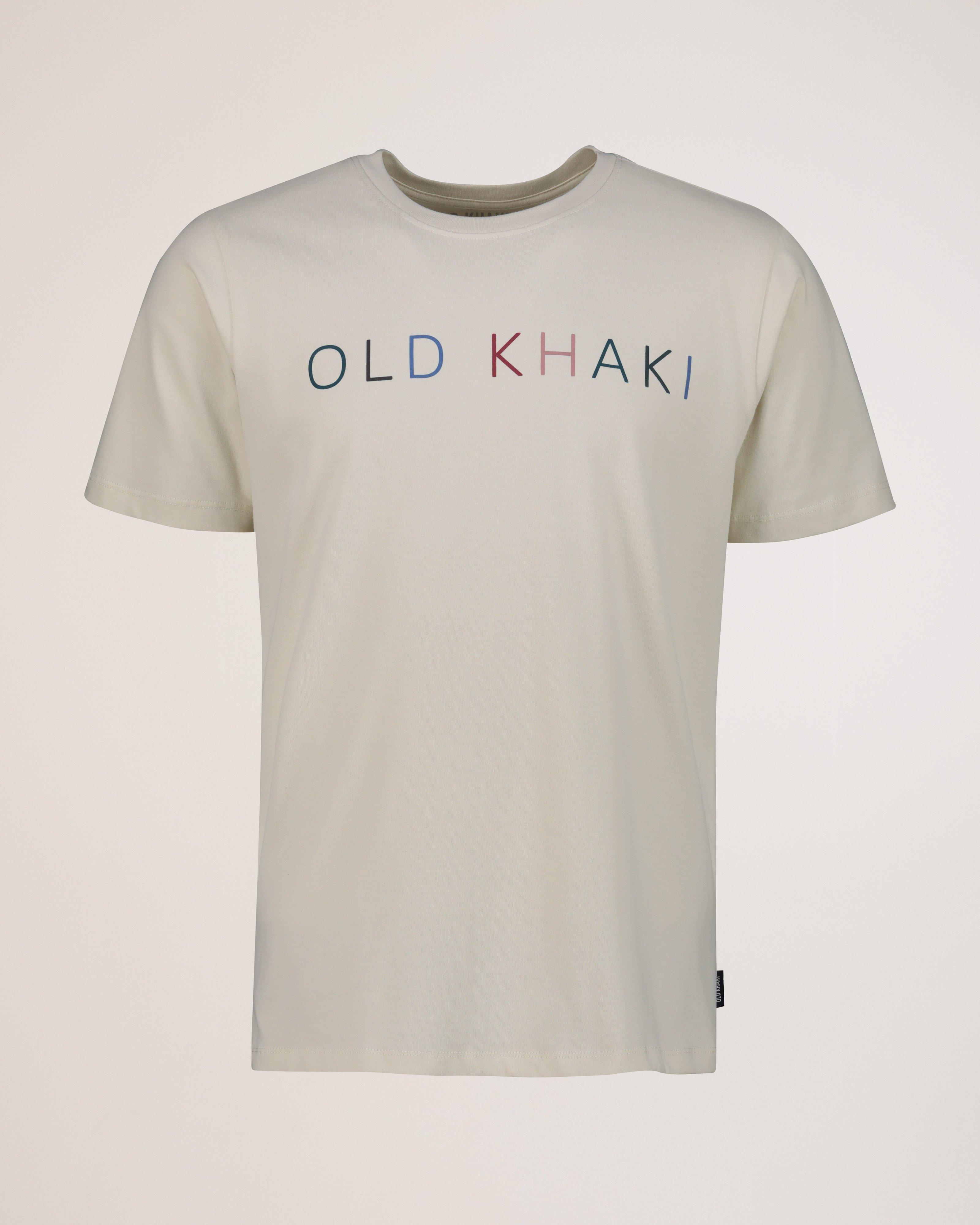Old Khaki Men’s Barrett Hero Crew T-Shirt -  Milk