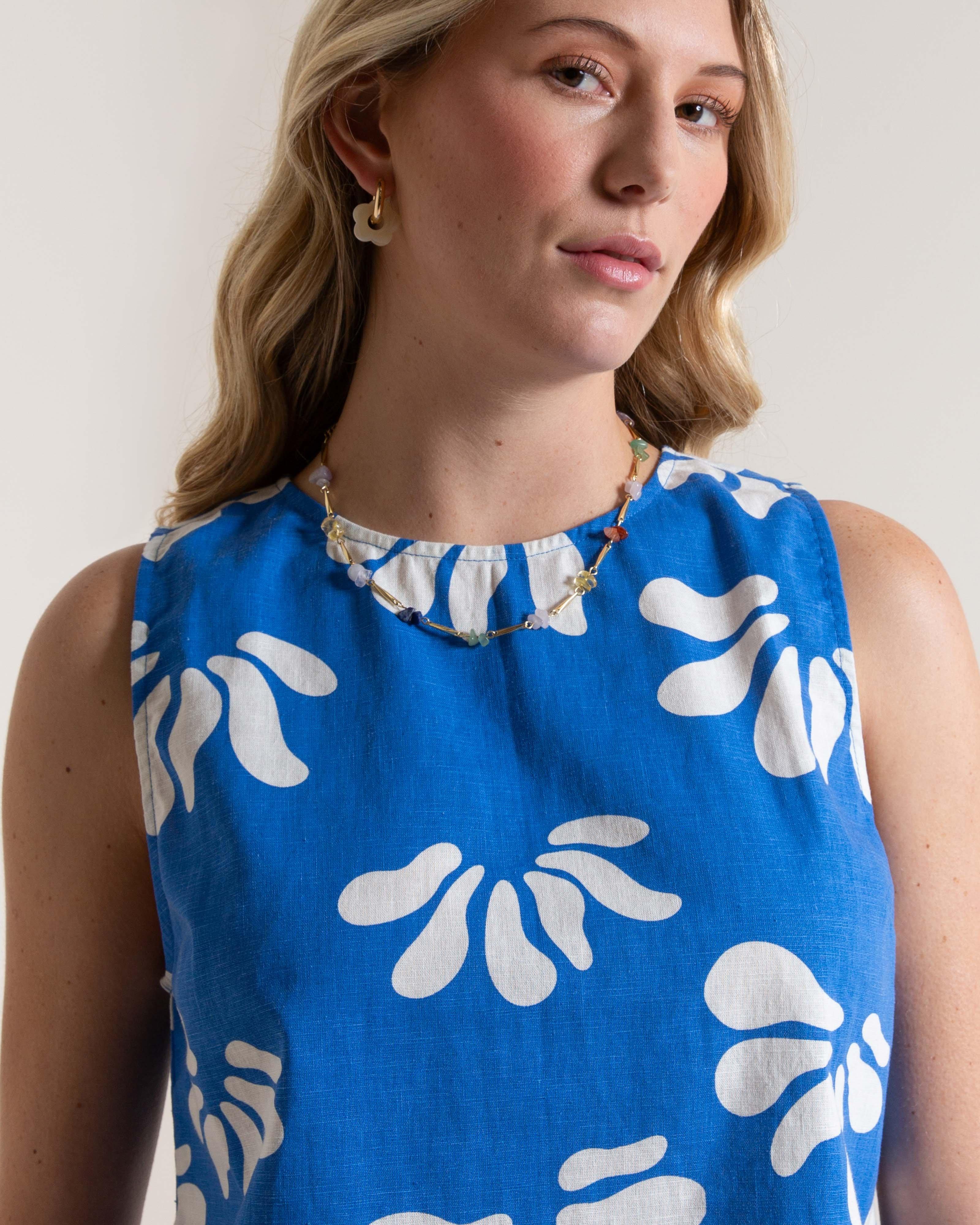 Women's Elize Printed Cami | Old Khaki