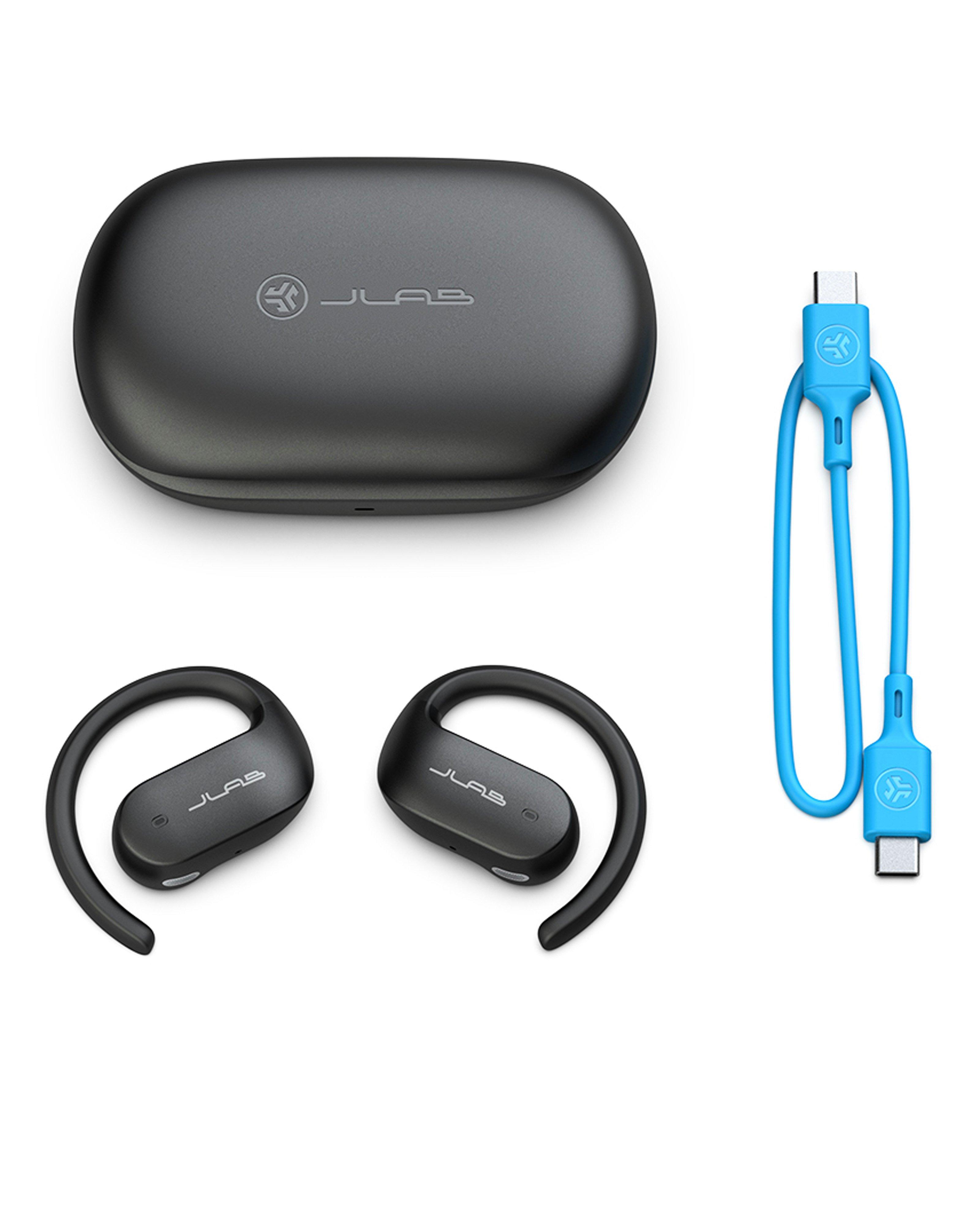 JLab JBuds Open Sport Earbuds -  Black