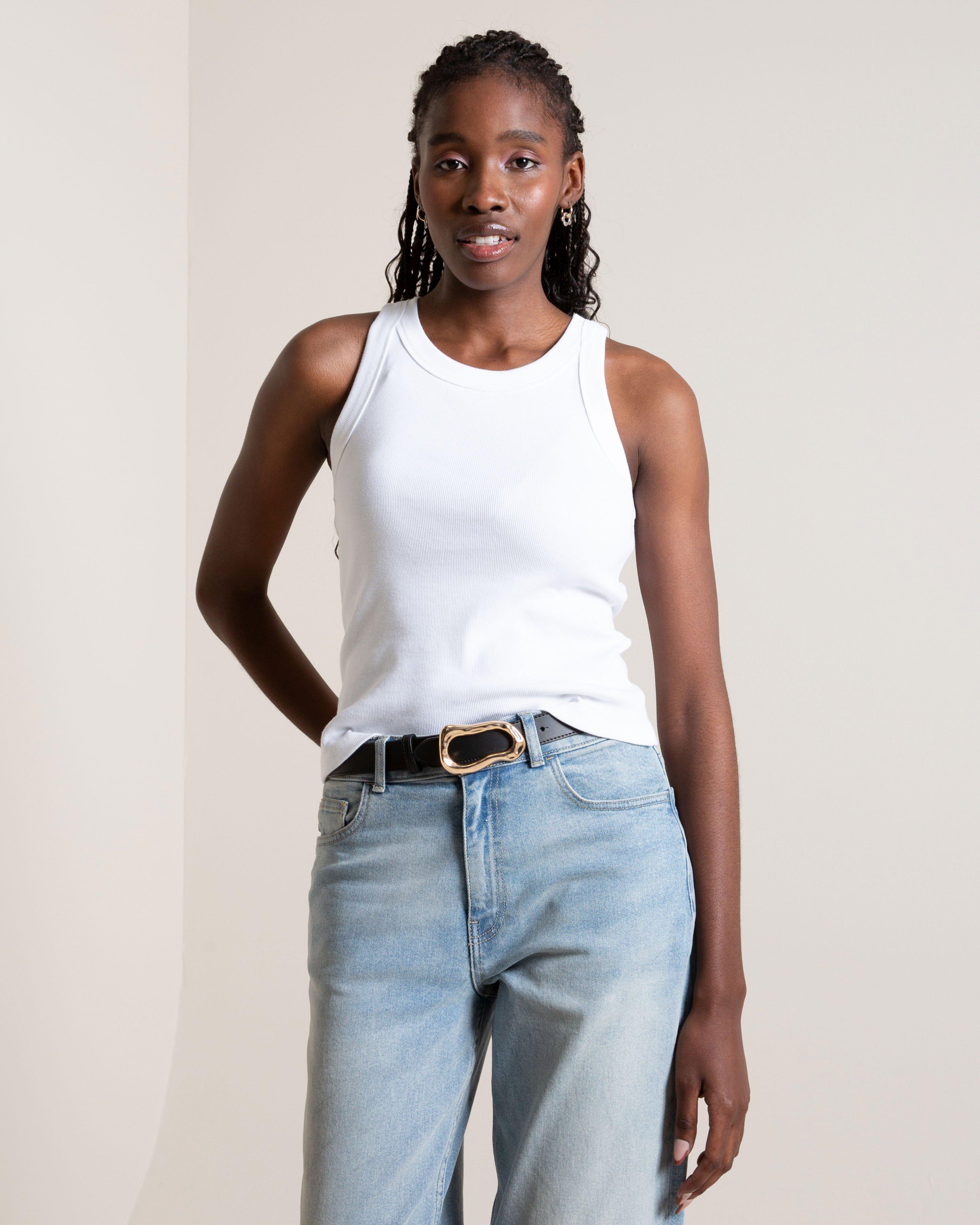 Old Khaki Women's Carrie Rib Cami -  White