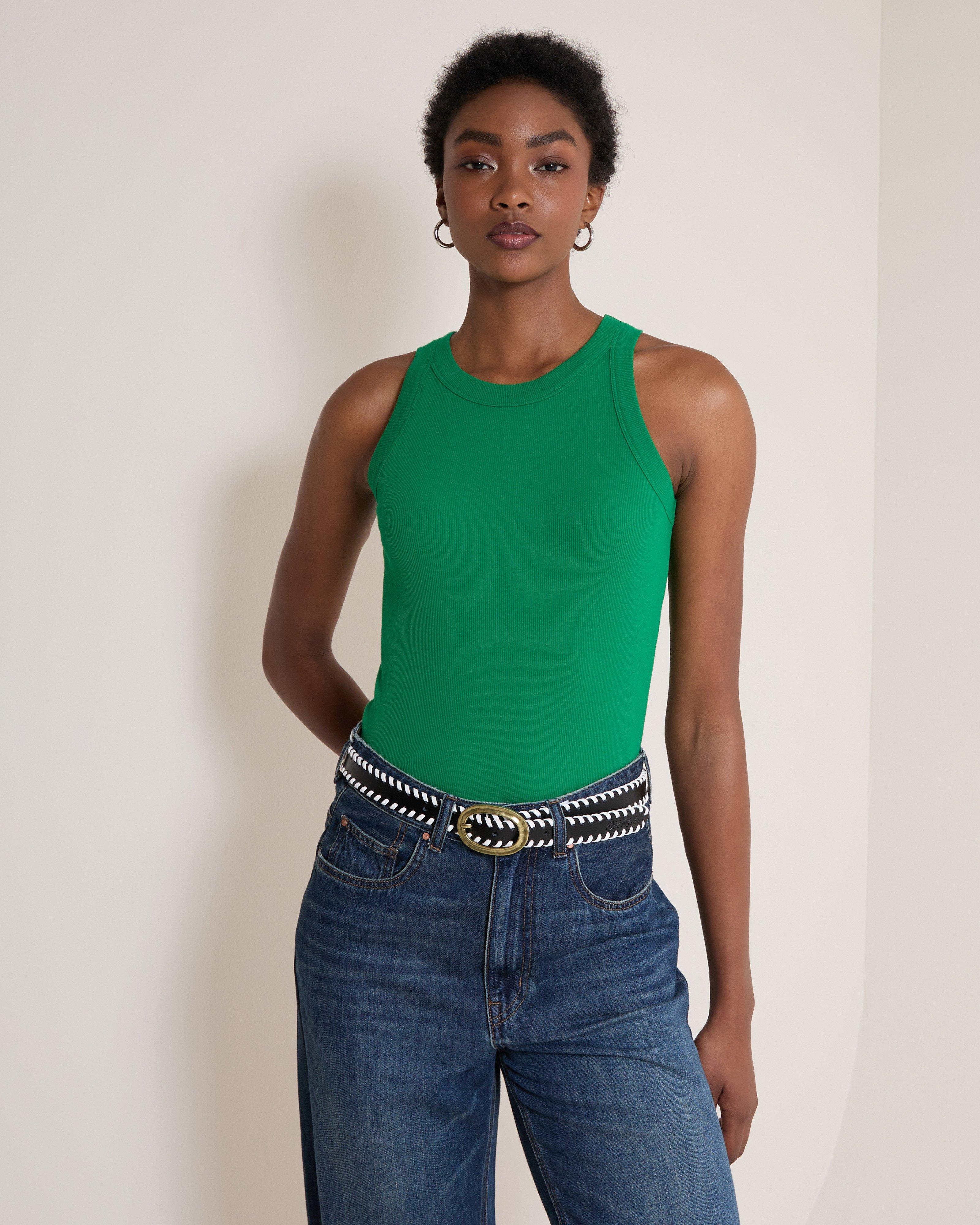 Old Khaki Women's Carrie Rib Cami -  Green