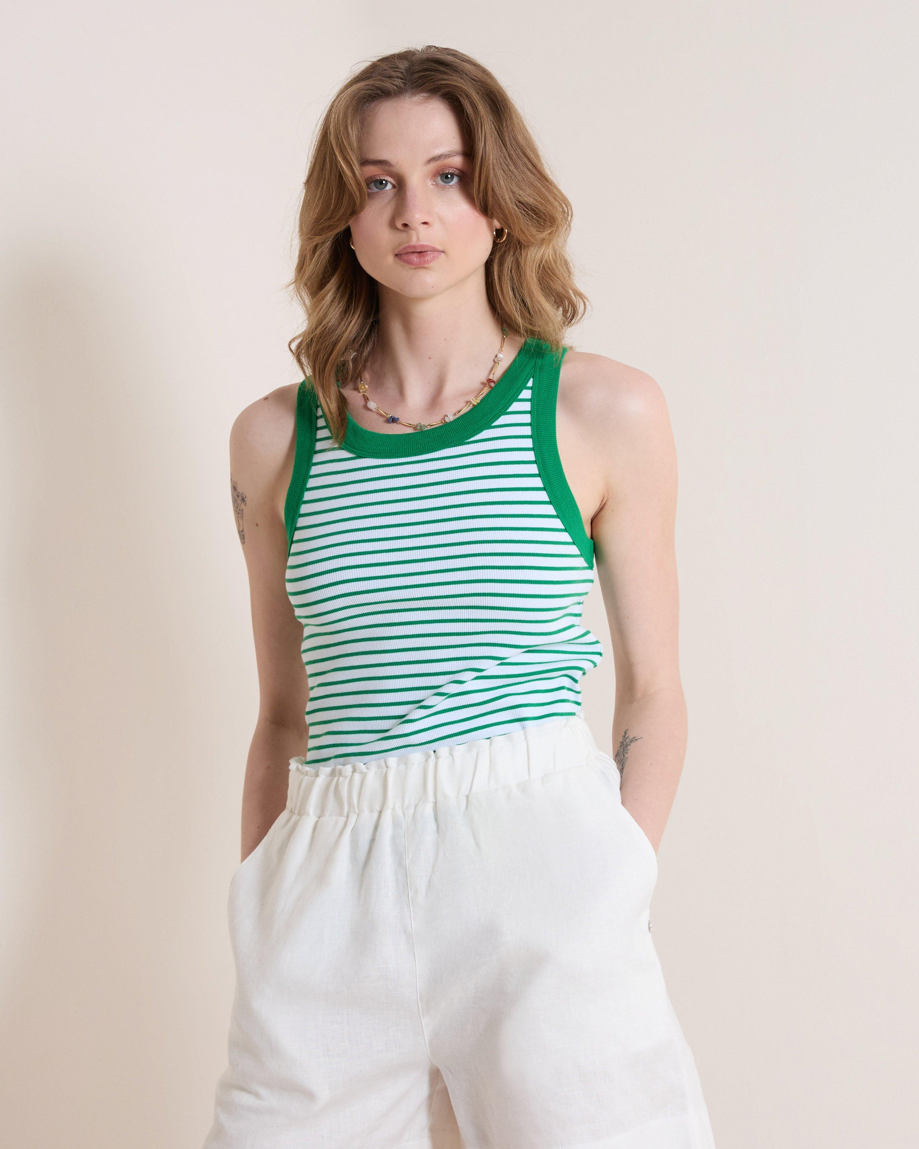 Old Khaki Women's Carrie Rib Cami -  Summer Green