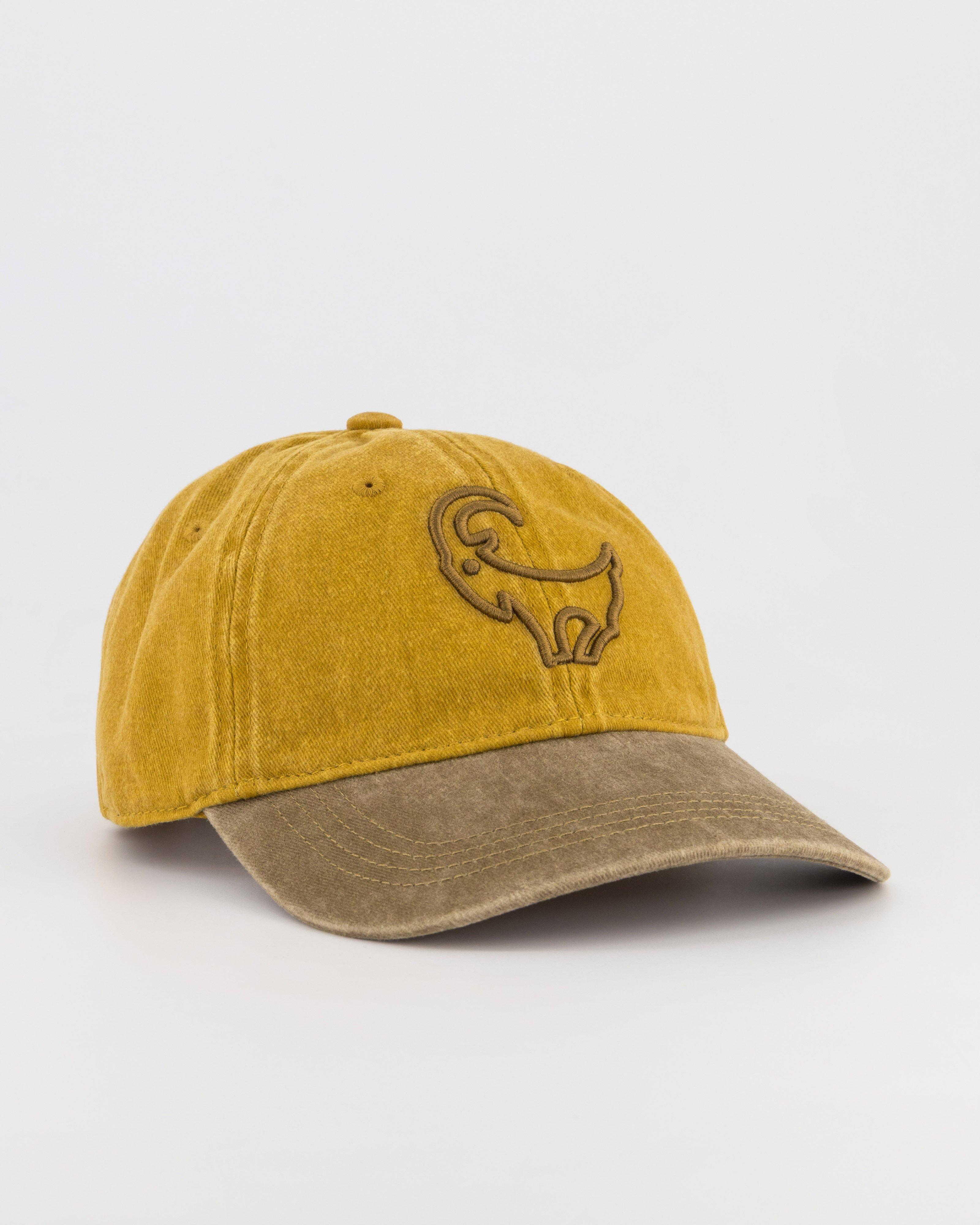 Old Khaki Men's Edson Colour-Blocked Peak Cap -  Mustard