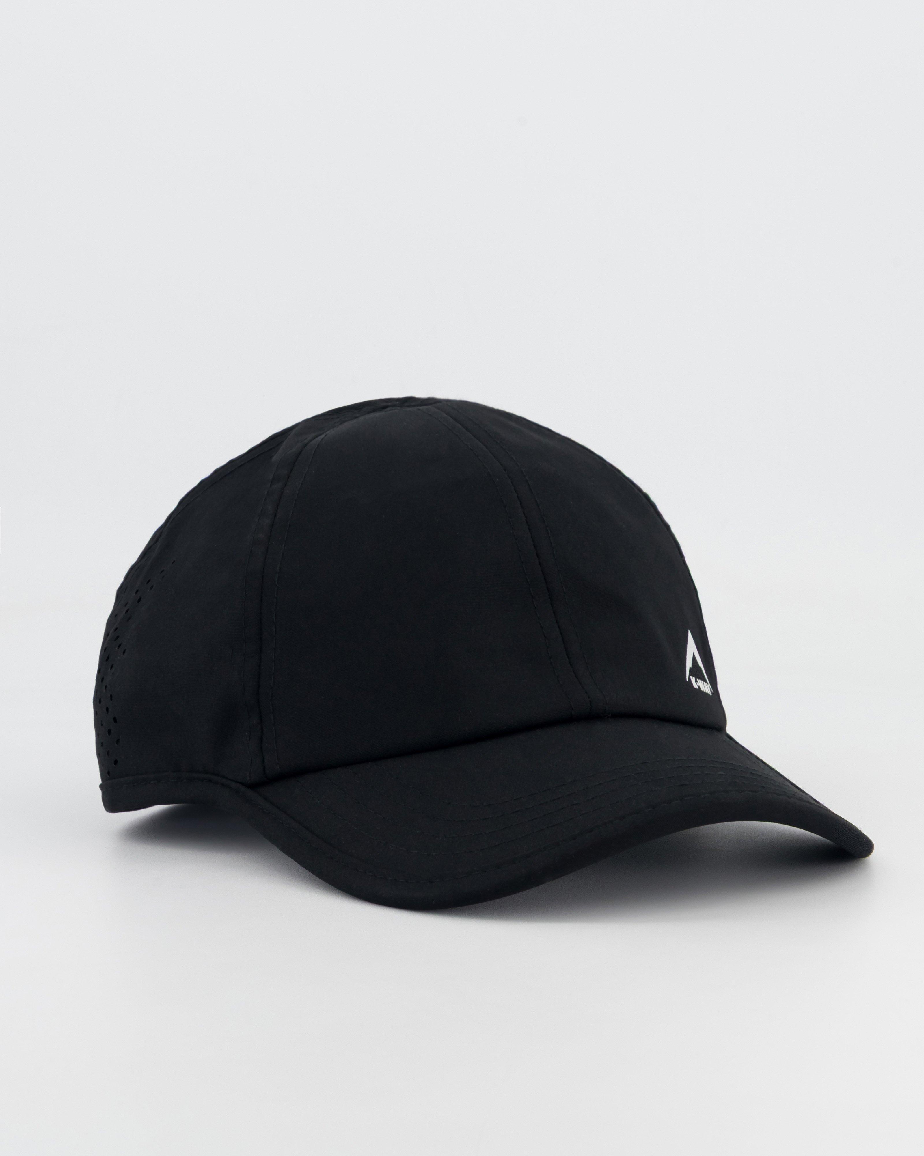 K-WAY Women's Pony Peak Cap -  Black