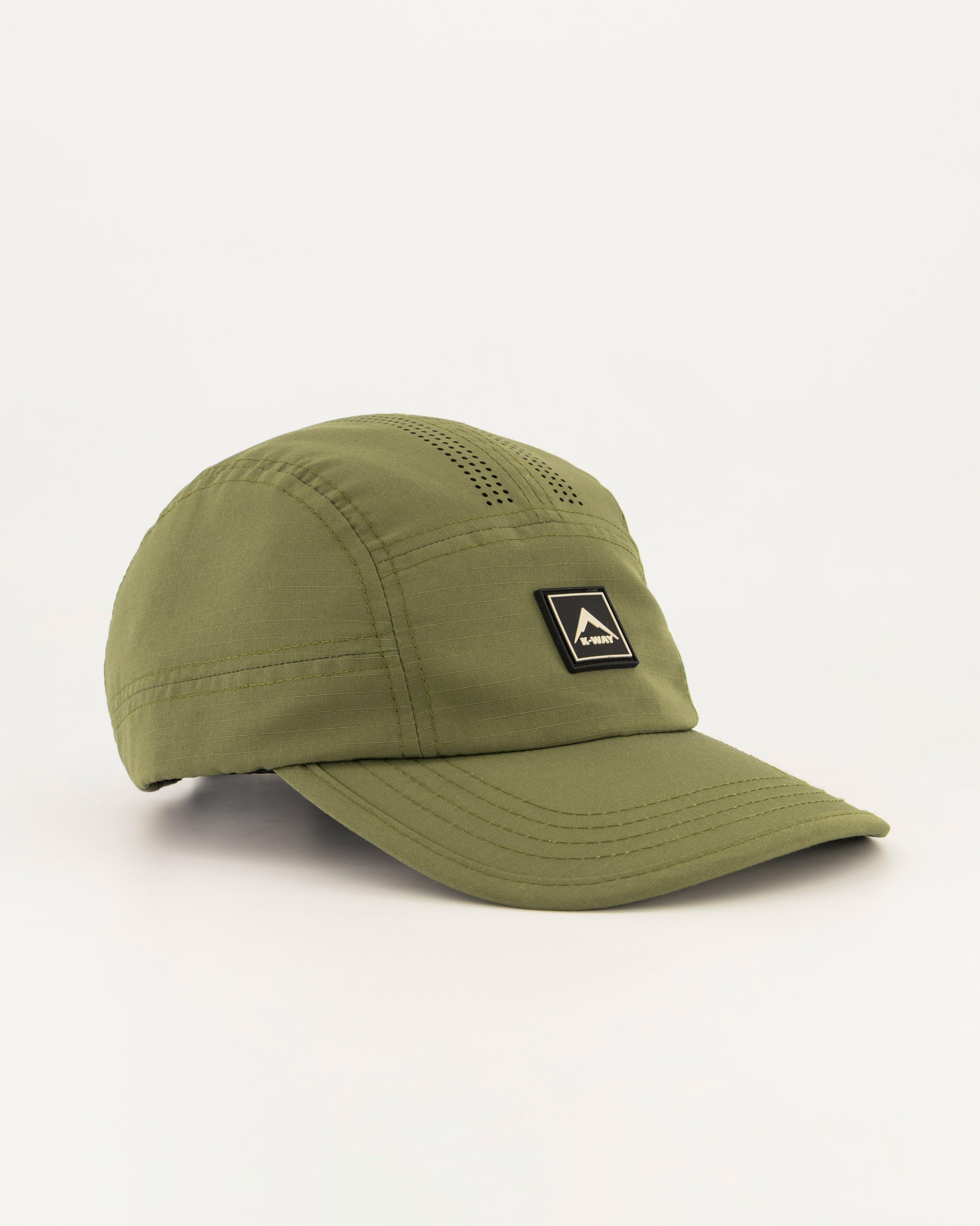 K-Way Men's Canopy Peak Cap -  Olive
