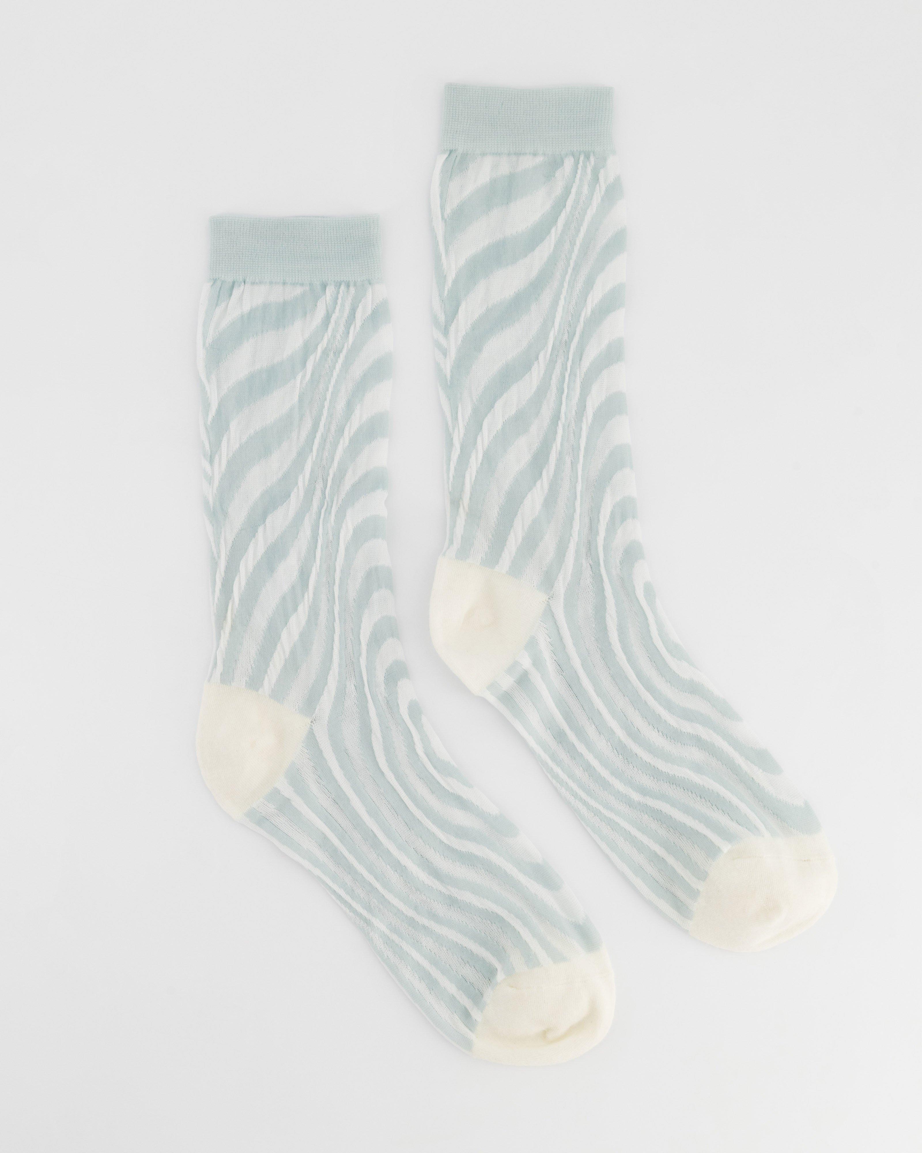 Trisa Socks -  Cloud Blue