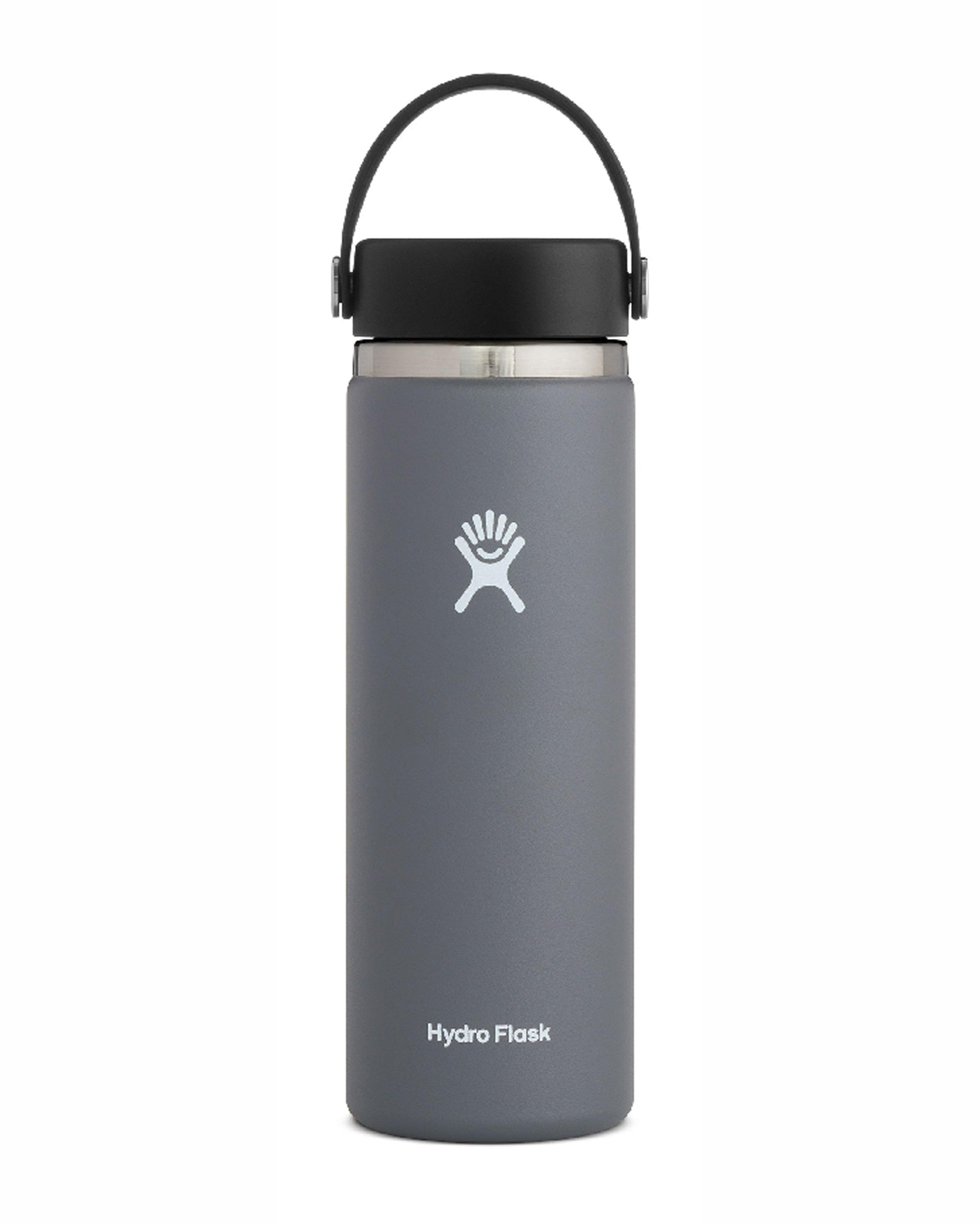 Hydro Flask 591ml Wide Mouth Bottle With Flex Cap -  Grey