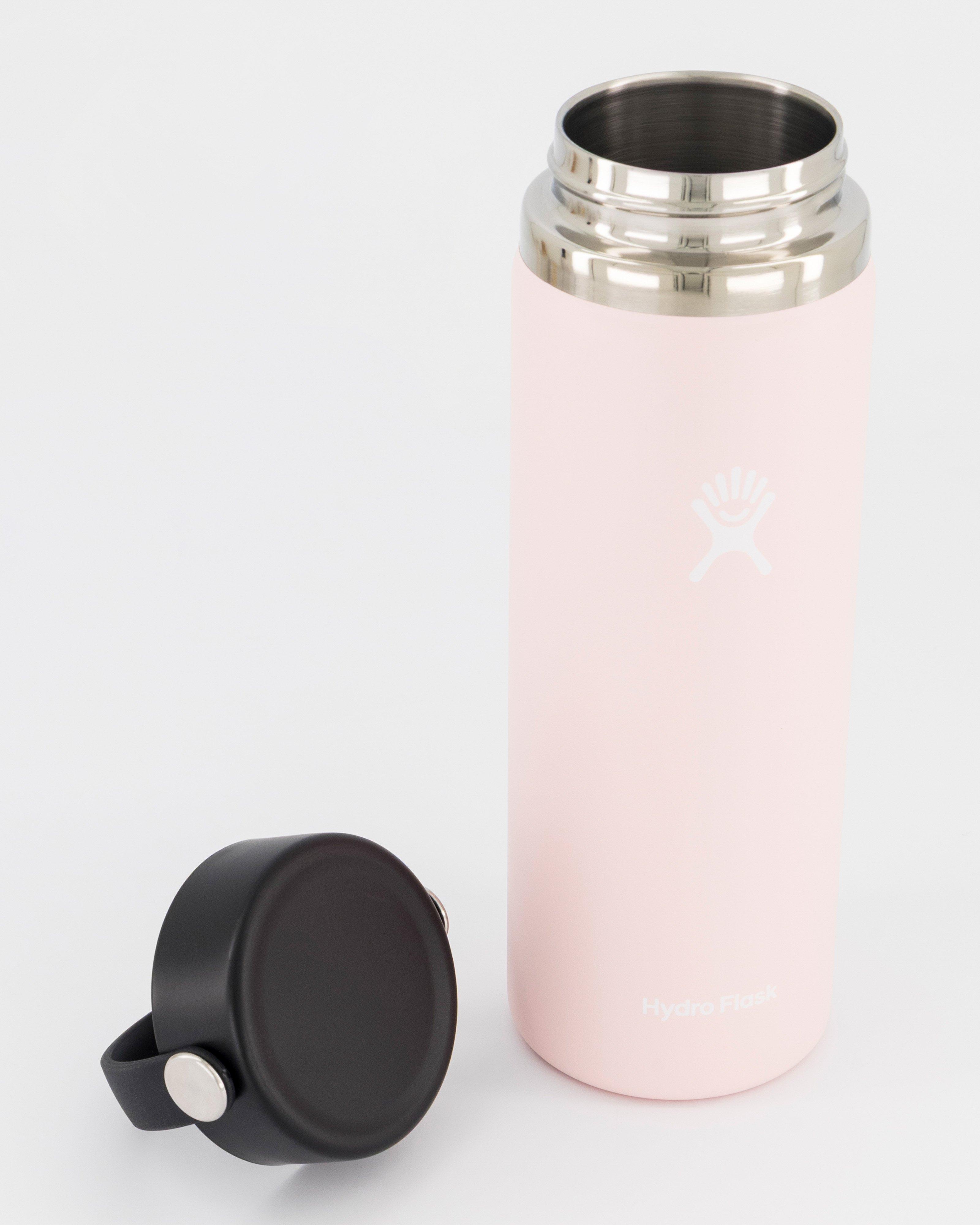 Hydro Flask 591ml Wide Mouth Bottle With Flex Cap -  Light Pink