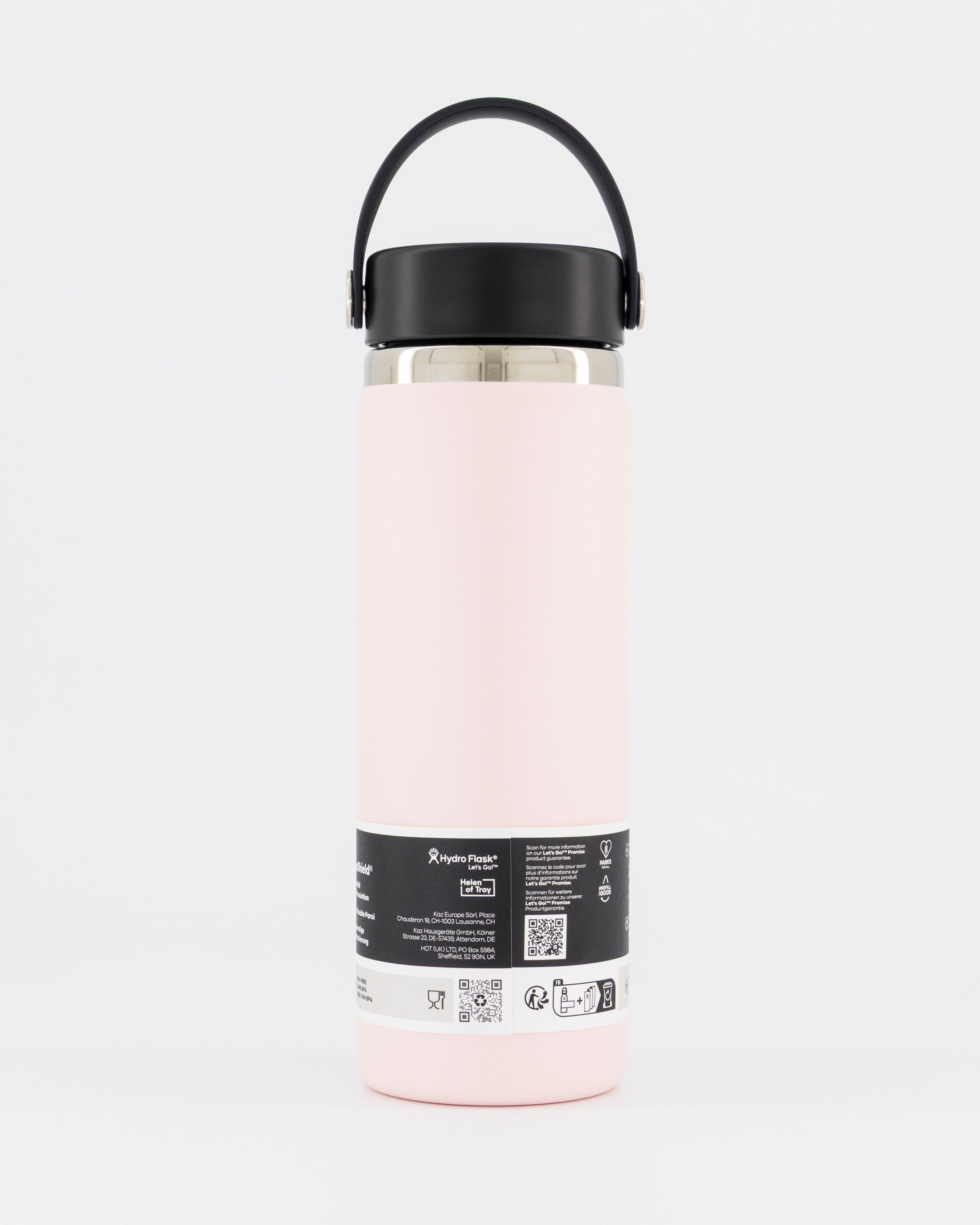 Hydro Flask 591ml Wide Mouth Bottle With Flex Cap -  Light Pink