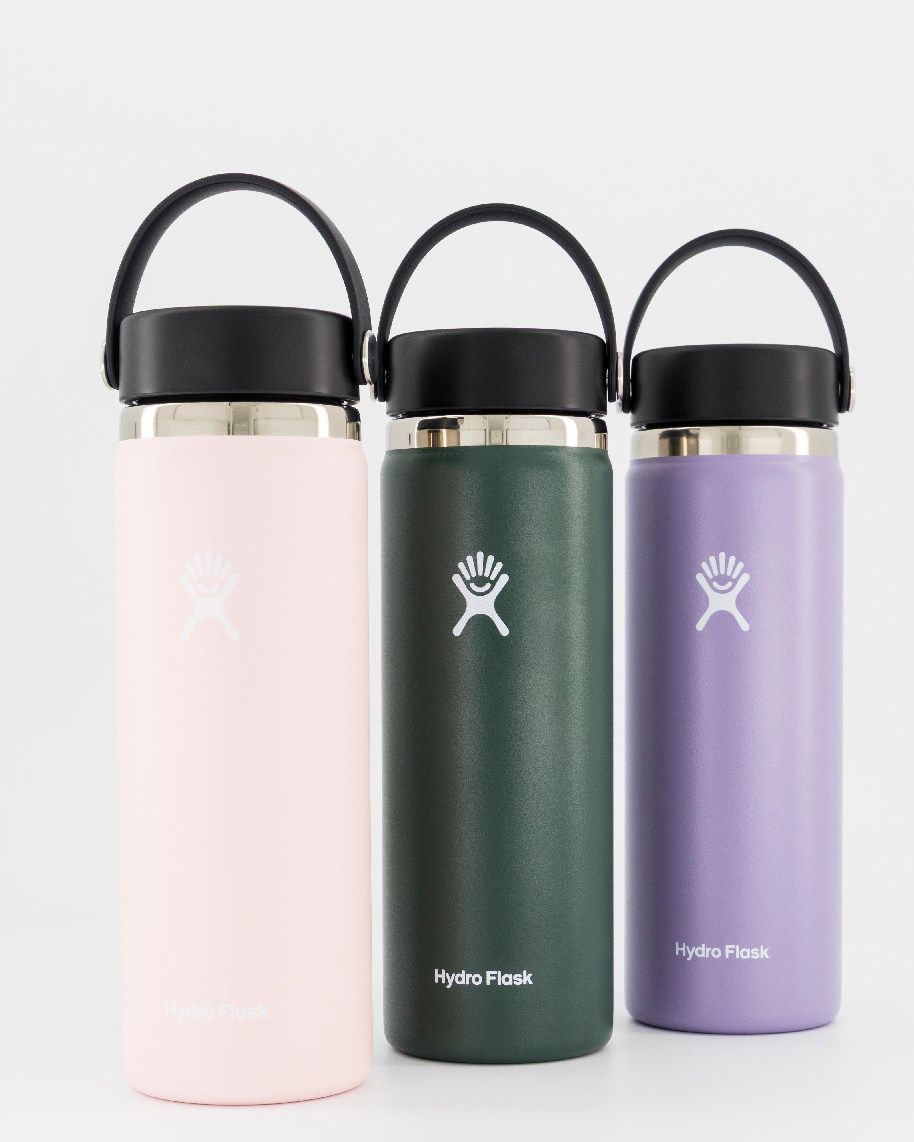 Hydro Flask 591ml Wide Mouth Bottle With Flex Cap -  Light Pink