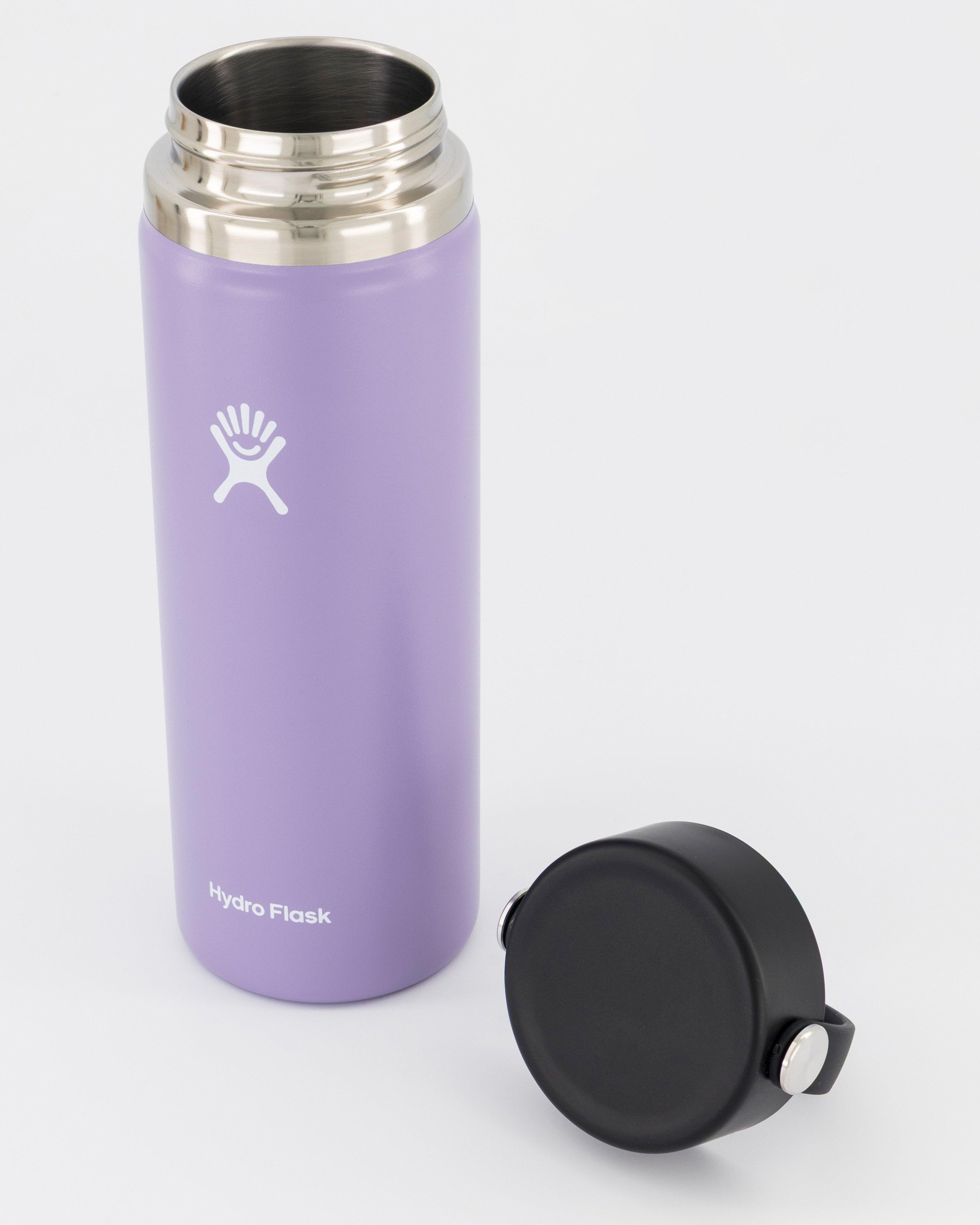 Hydro Flask 591ml Wide Mouth Bottle With Flex Cap -  Purple