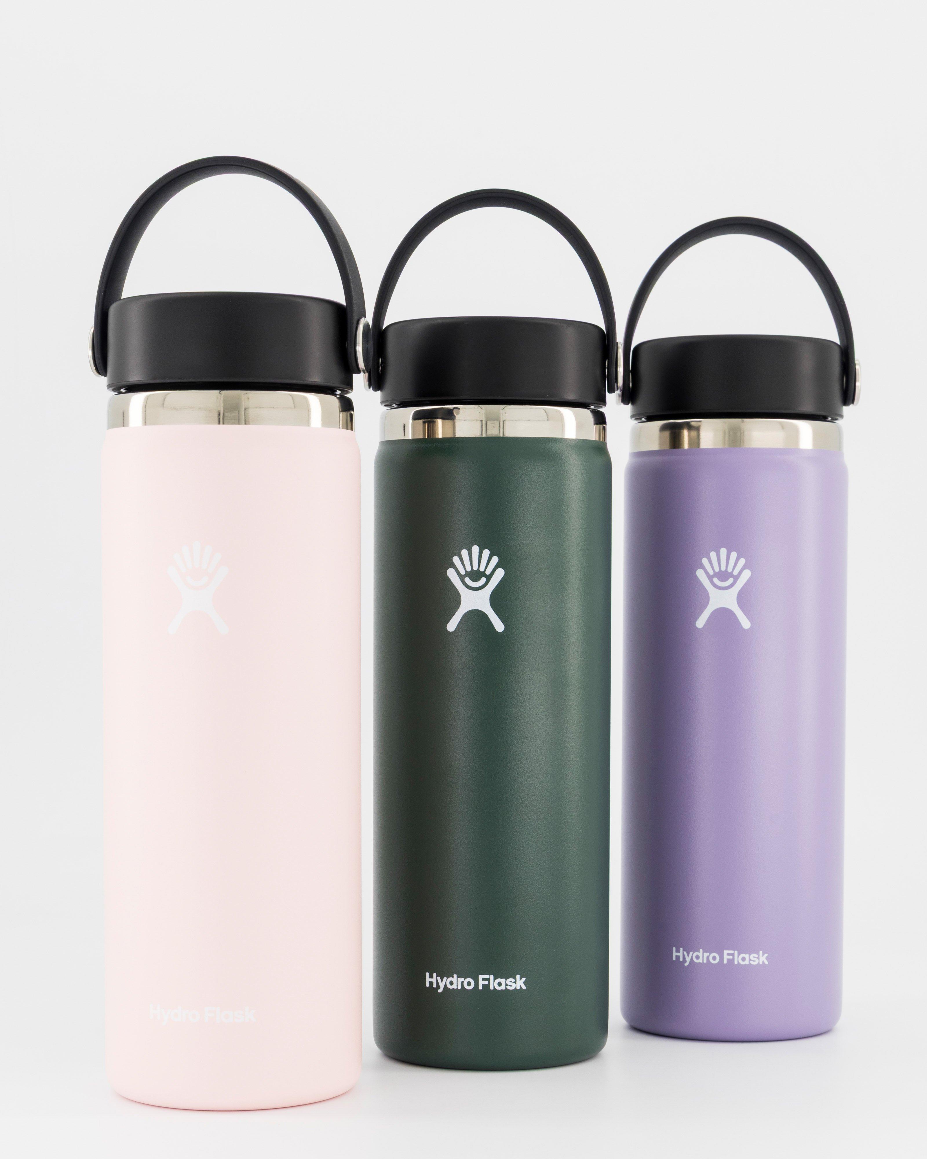 Hydro Flask 591ml Wide Mouth Bottle With Flex Cap -  Purple