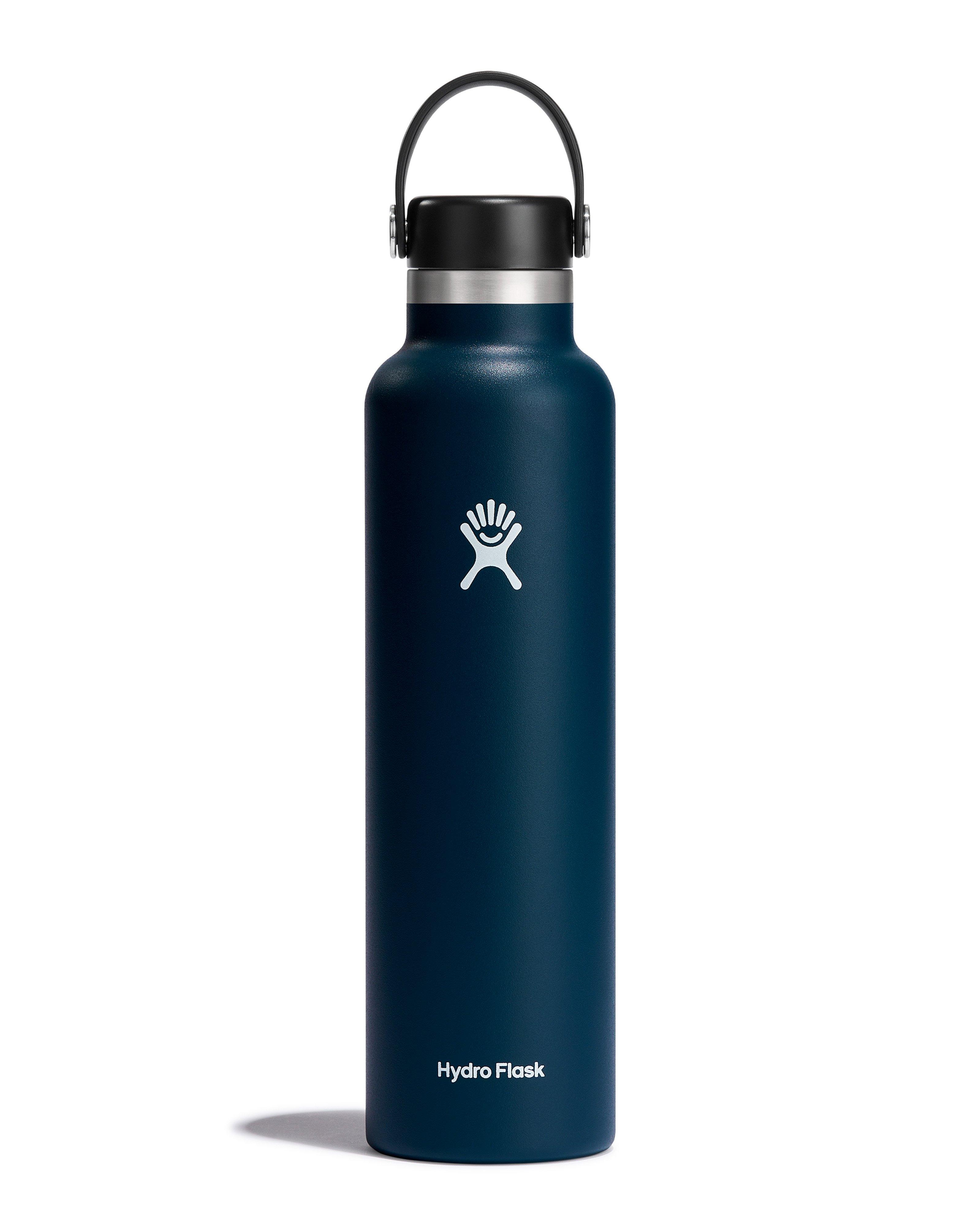 Hydro Flask 709ml Standard Mouth Bottle with Flex Cap -  Navy