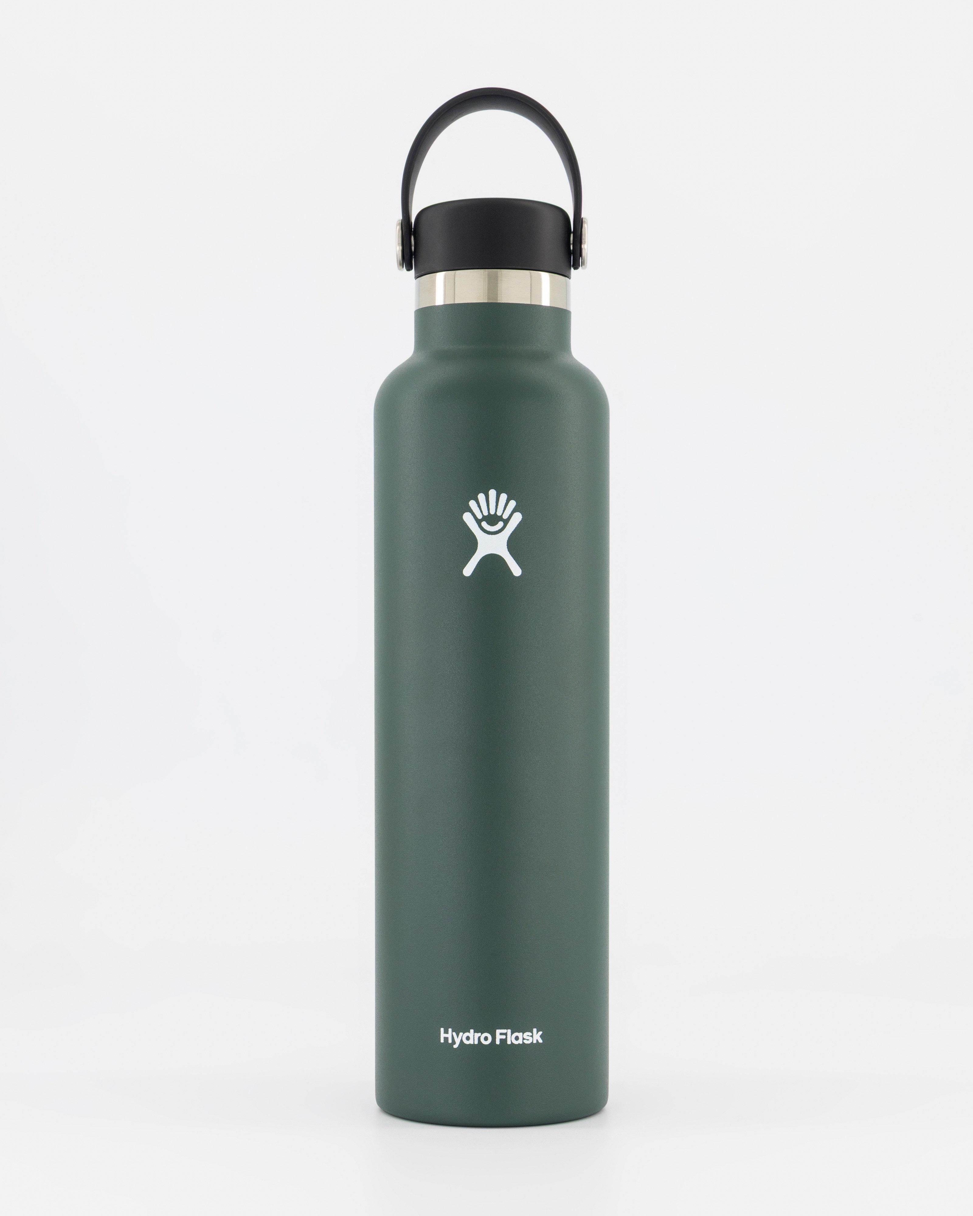 Hydro Flask 709ml Standard Mouth Bottle with Flex Cap -  Dark Green