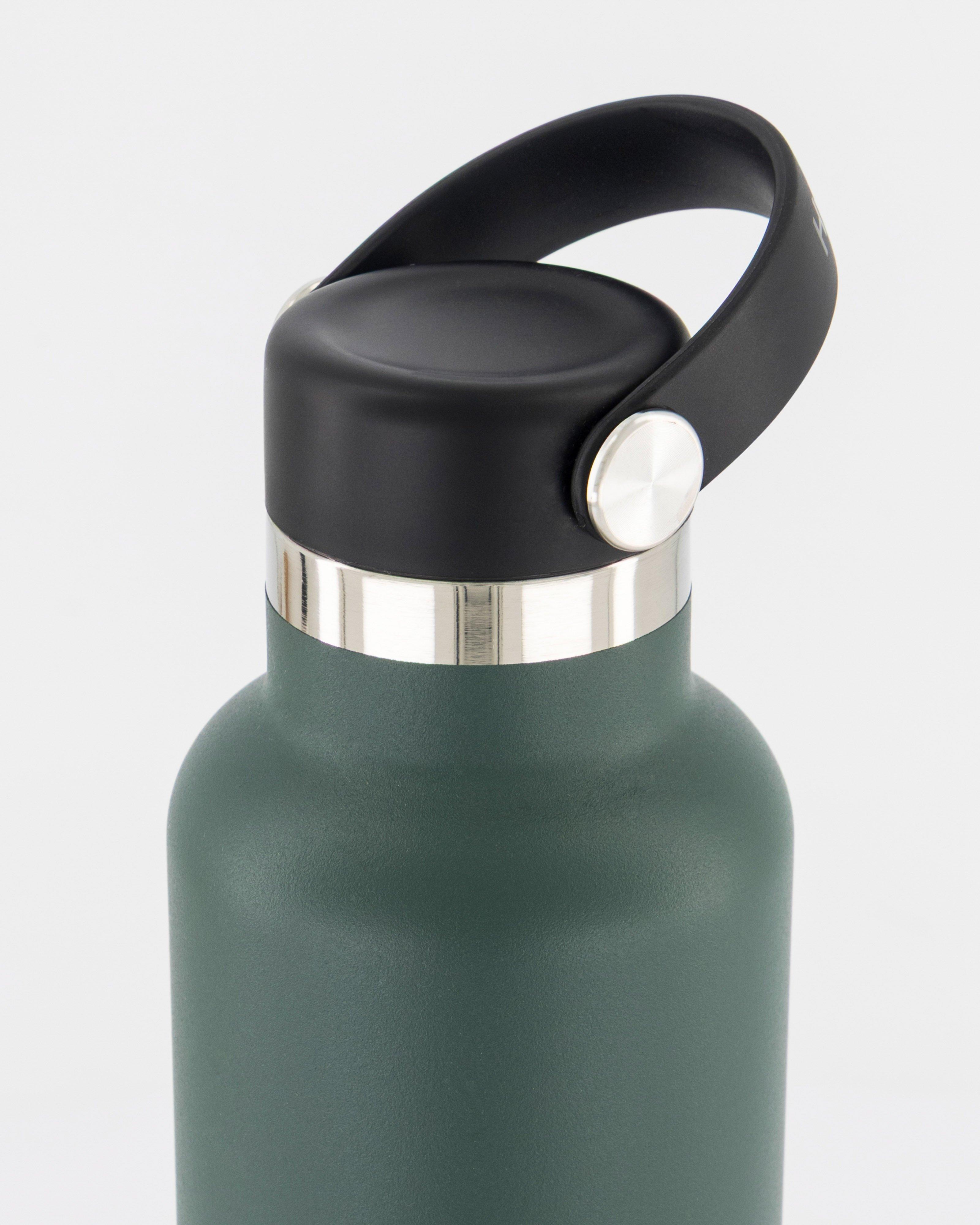 Hydro Flask 709ml Standard Mouth Bottle with Flex Cap -  Dark Green