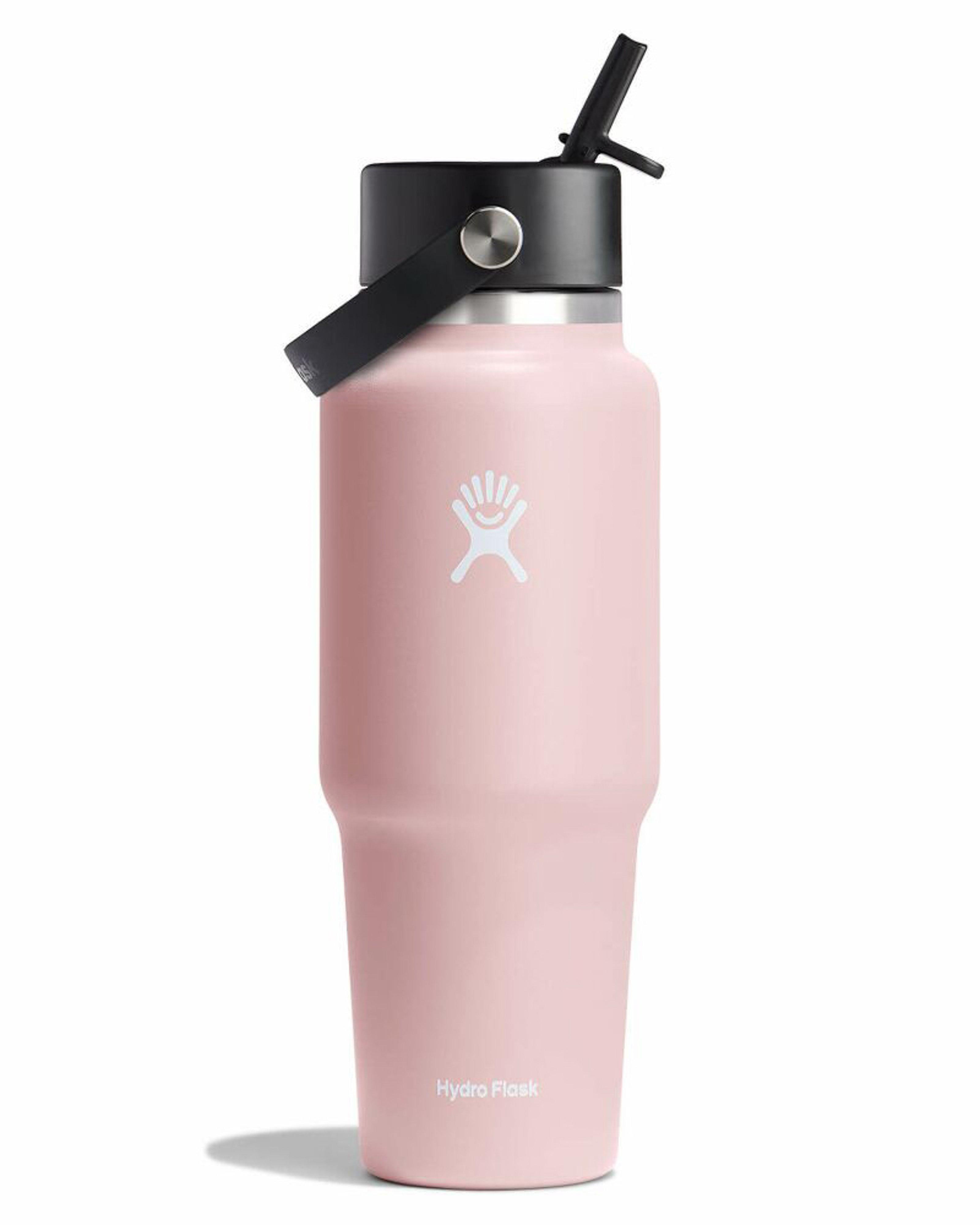 Hydro Flask 946ml Travel Bottle With Flex Straw -  Light Pink