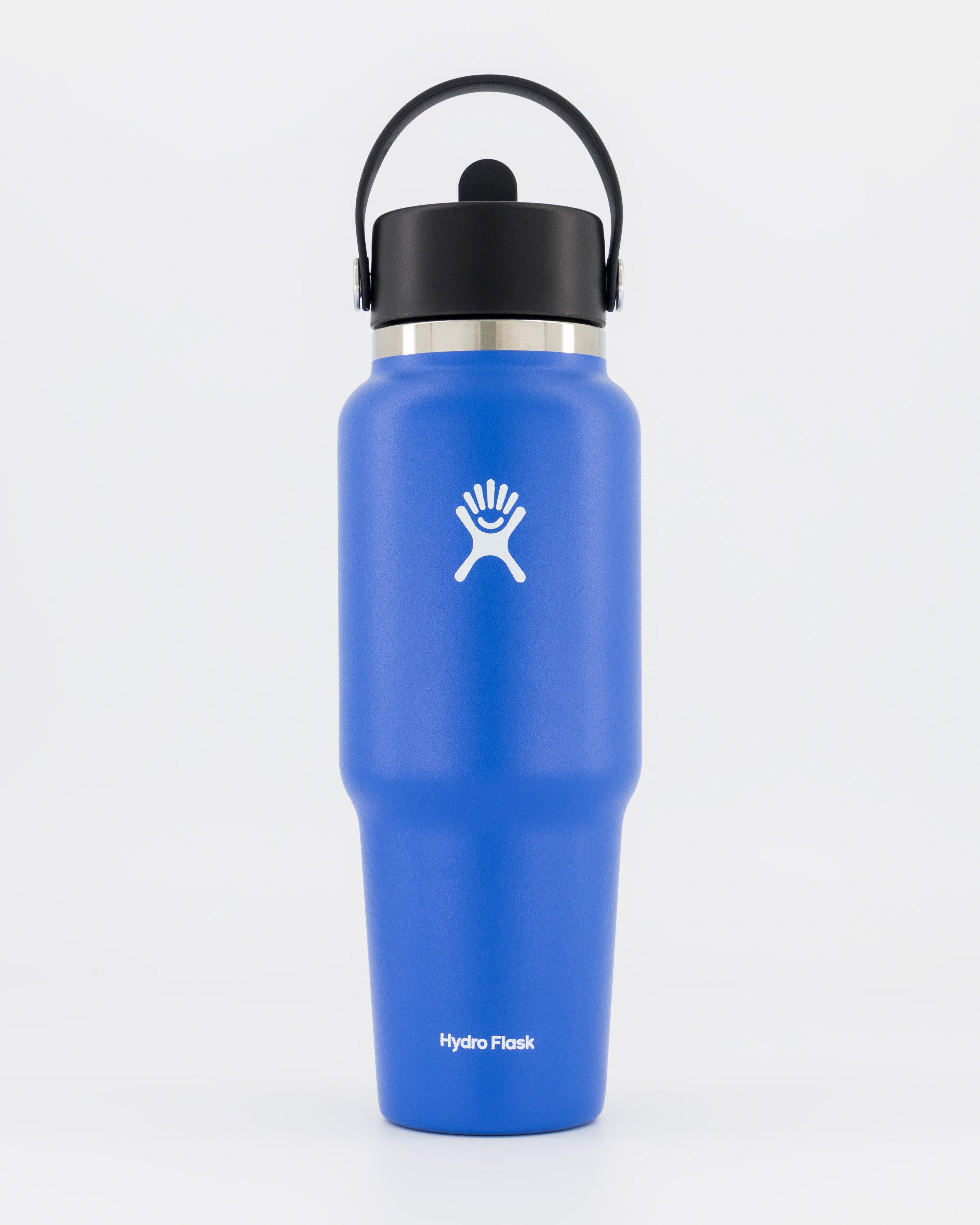 Hydro Flask 946ml Travel Bottle With Flex Straw -  Blue