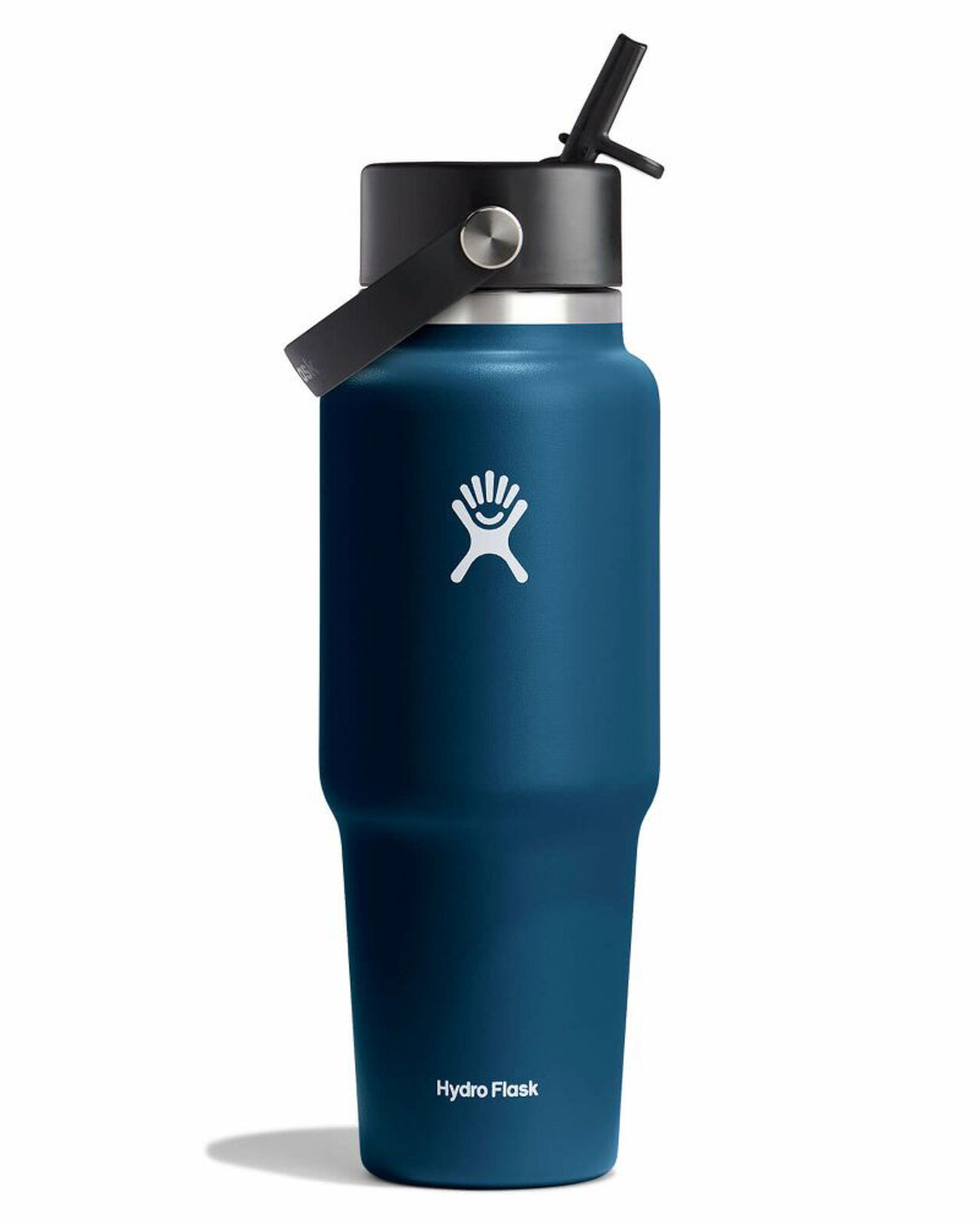 Hydro Flask 946ml Travel Bottle With Flex Straw -  Navy
