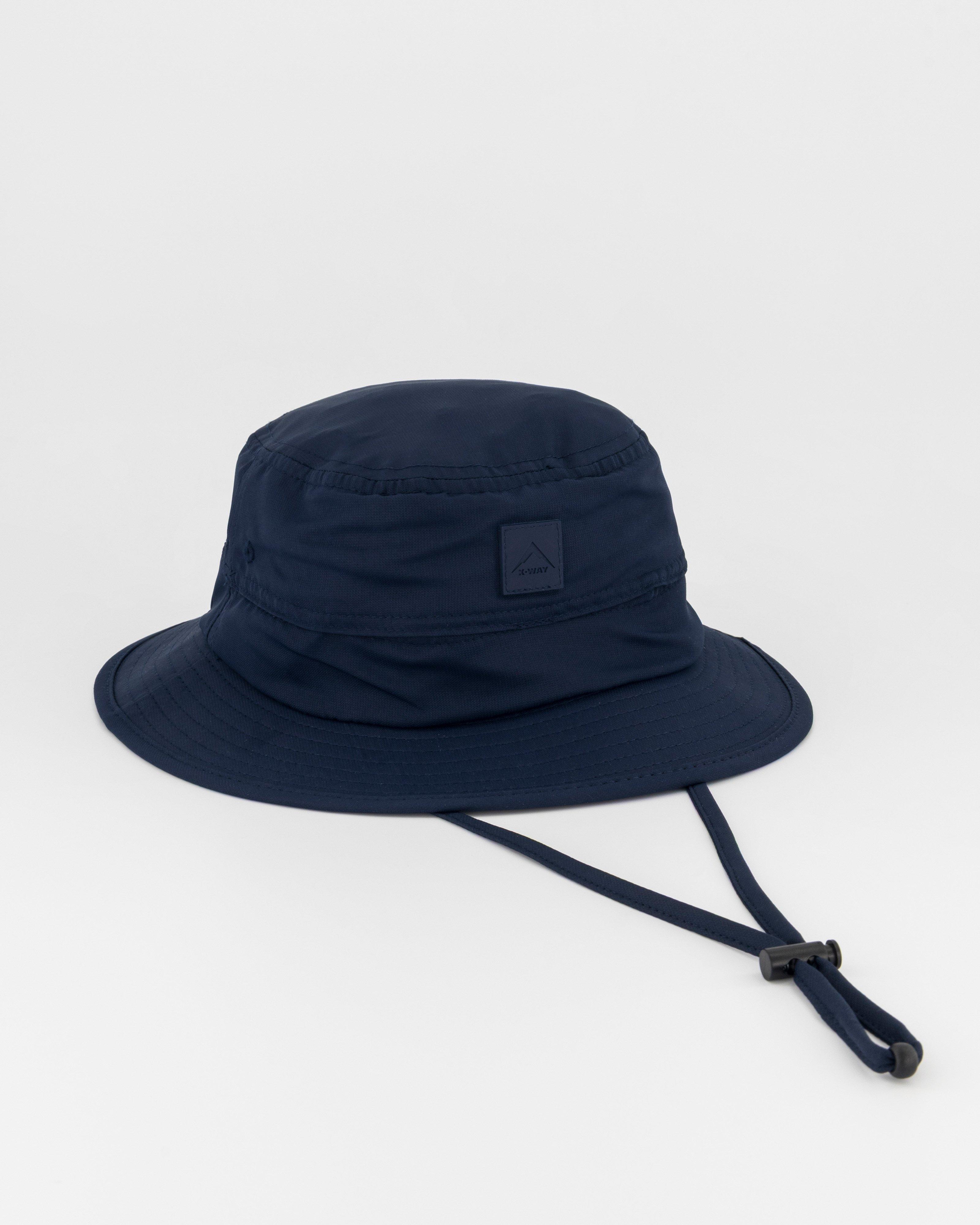 K-Way Men’s Ridge Short Brim Hat -  Navy