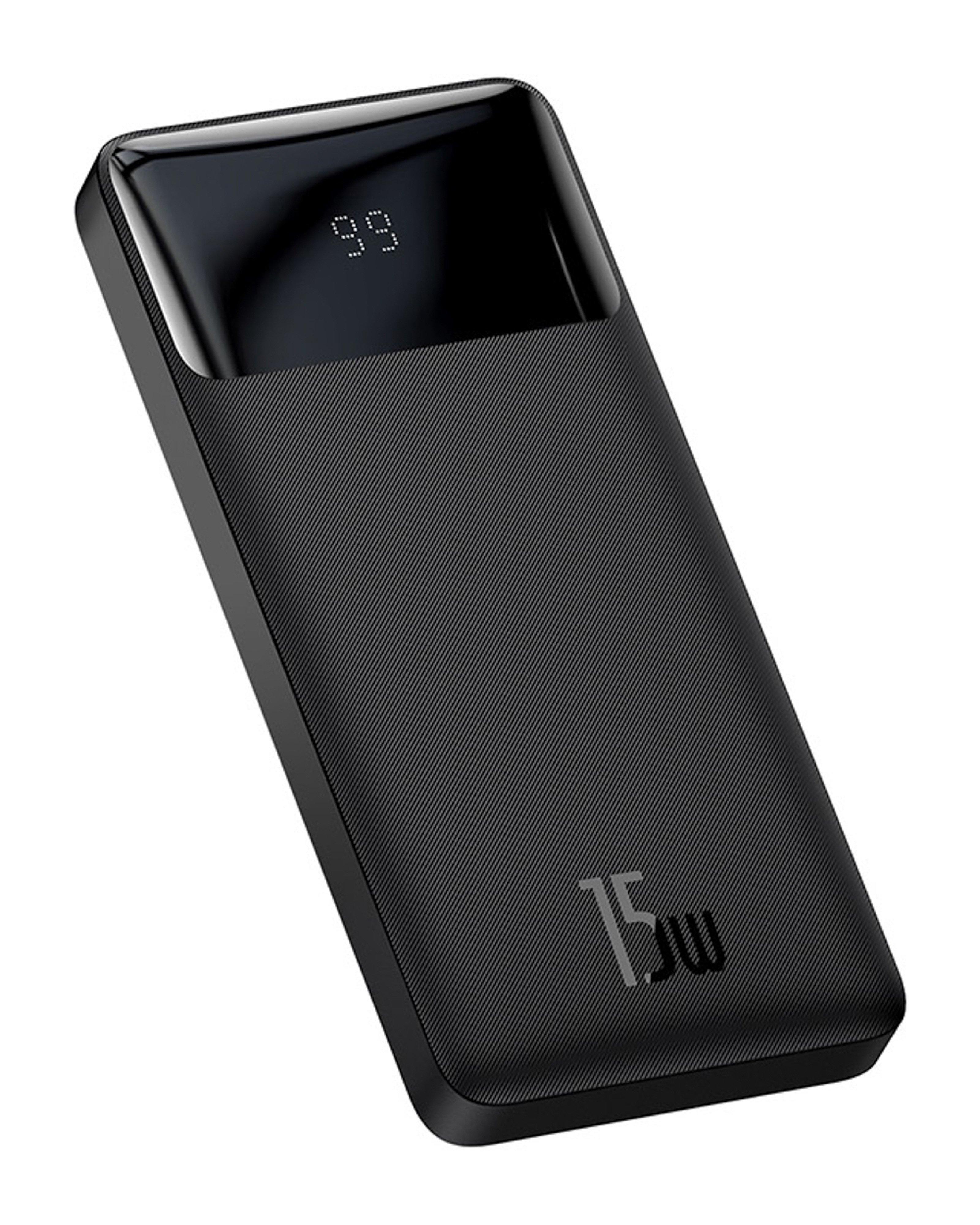 Baseus Bipow Series Digital Display 15W Power Bank -  Black