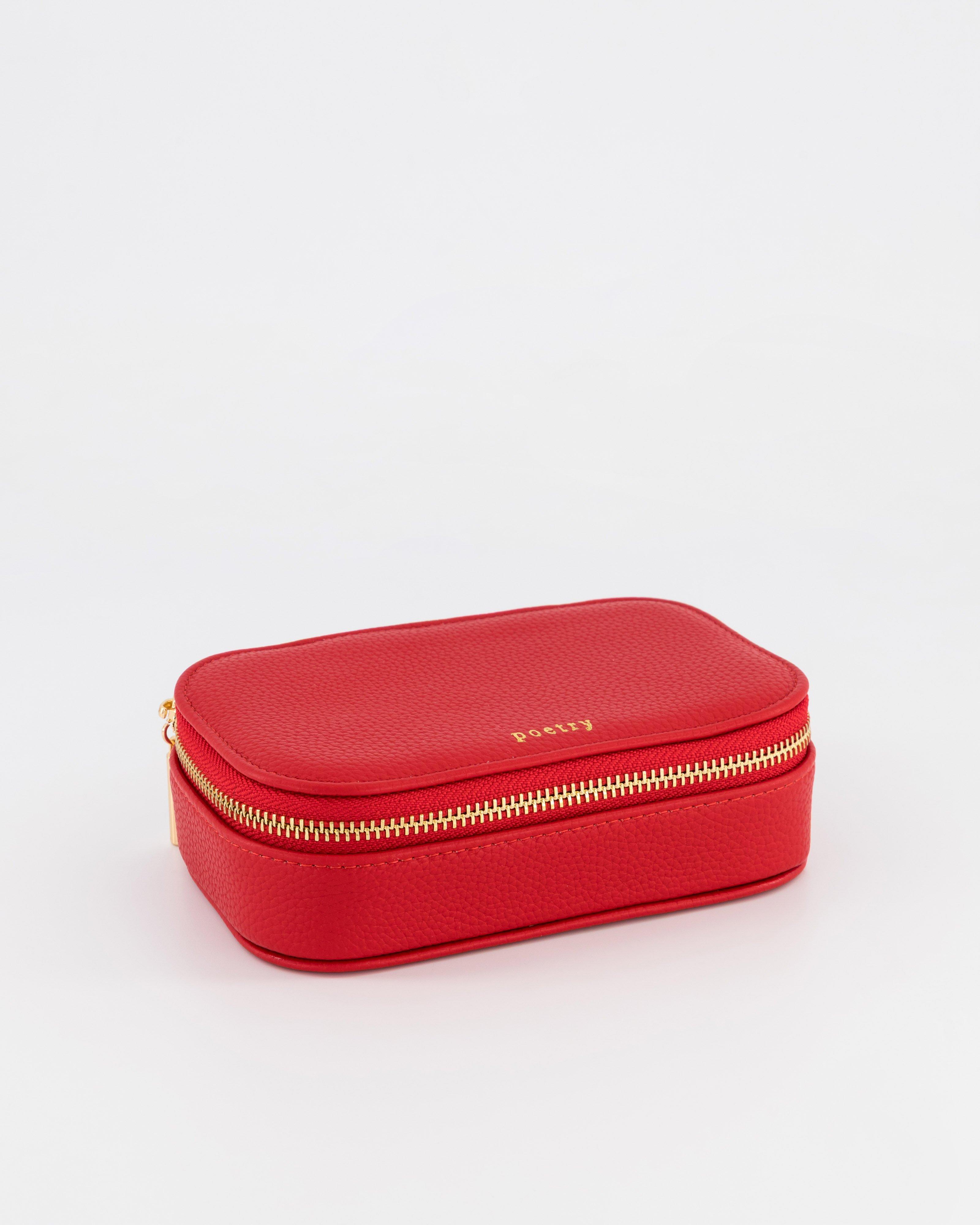 Kenzie Jewellery Box -  Red